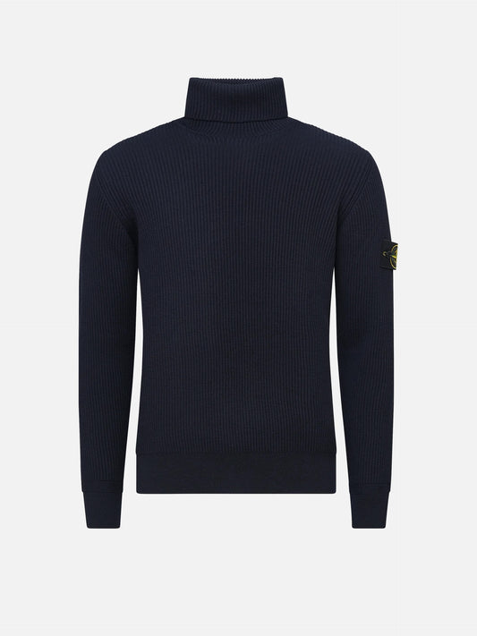 STONE ISLAND - Gerippter Rollkragenpullover für Herren