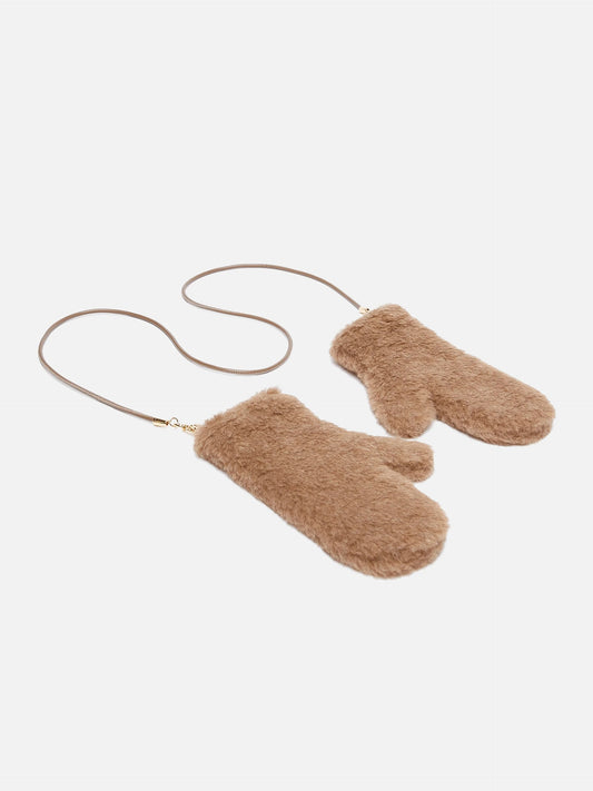 MAX MARA - Ombrato Teddy-Handschuhe für Damen