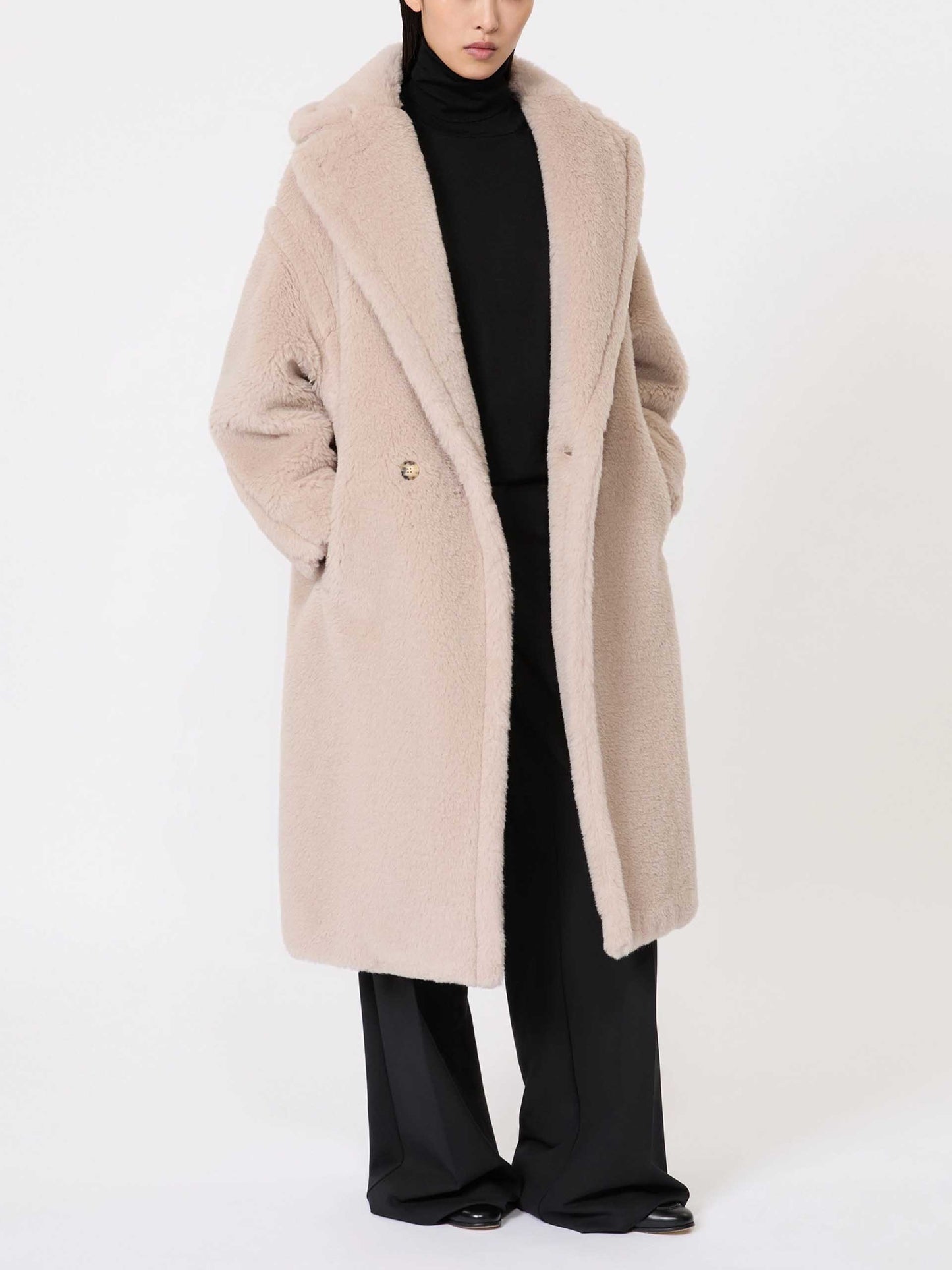 MAX MARA - Teddy-Mantel Tedgirl für Damen in Hellbeige - Light beige
