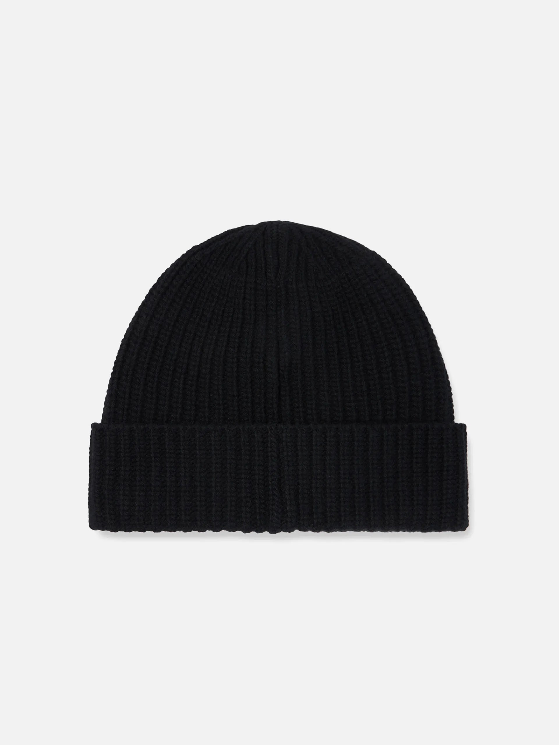 STONE ISLAND - Mütze mit Logo-Patch für Herren in Schwarz - Black