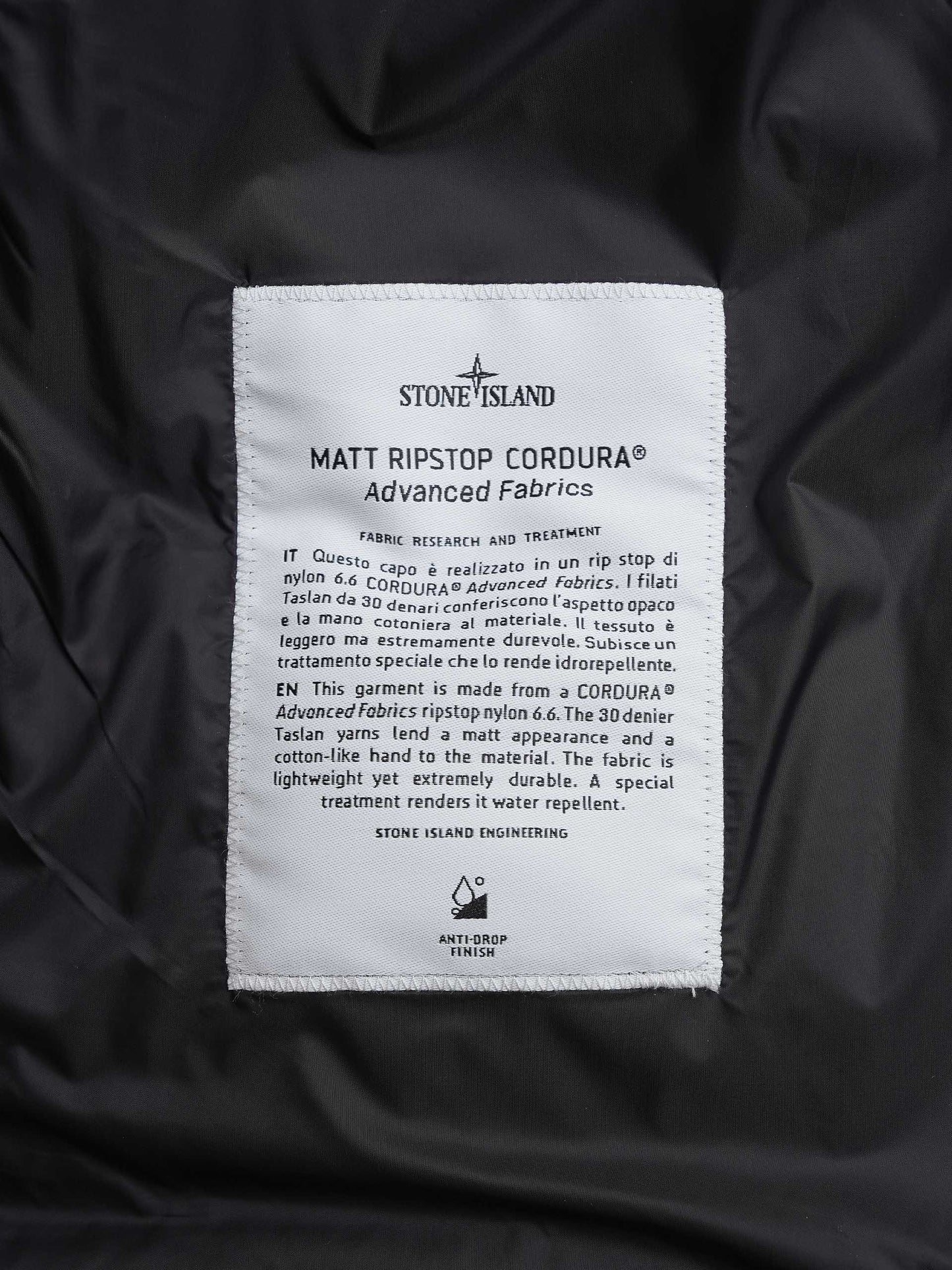 STONE ISLAND - Daunenjacke ‘Ripstop Cordura‘ für Herren