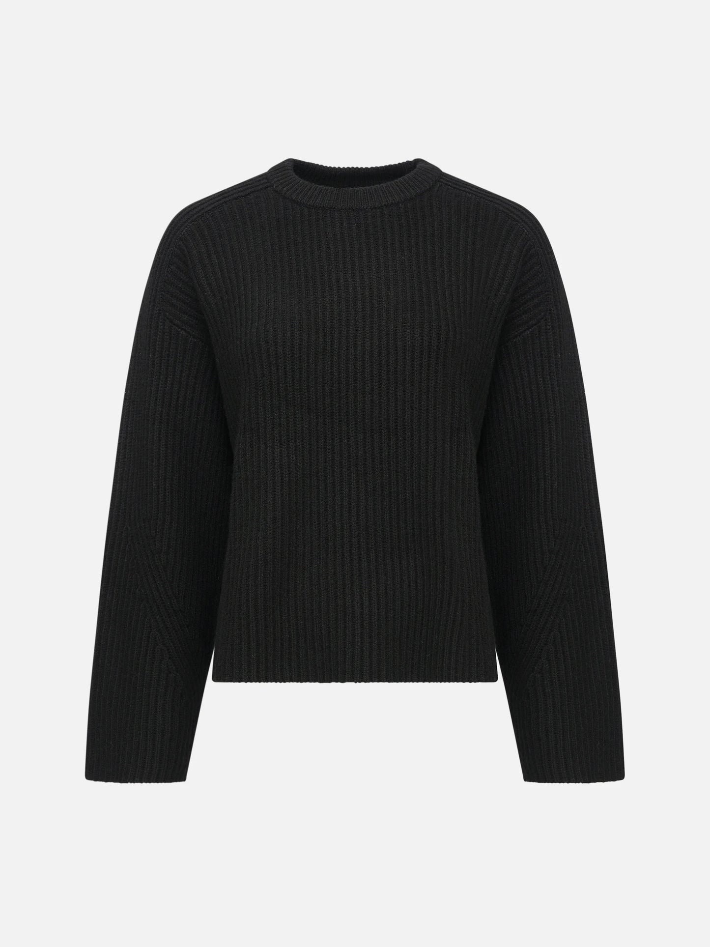 LOULOU DE SAISON - Axel Pullover aus Kaschmir für Damen in Schwarz - Black