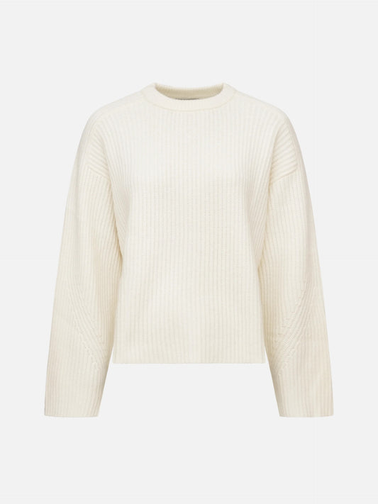 LOULOU DE SAISON - Axel Pullover aus Kaschmir für Damen in Cremeweiß - Cream white