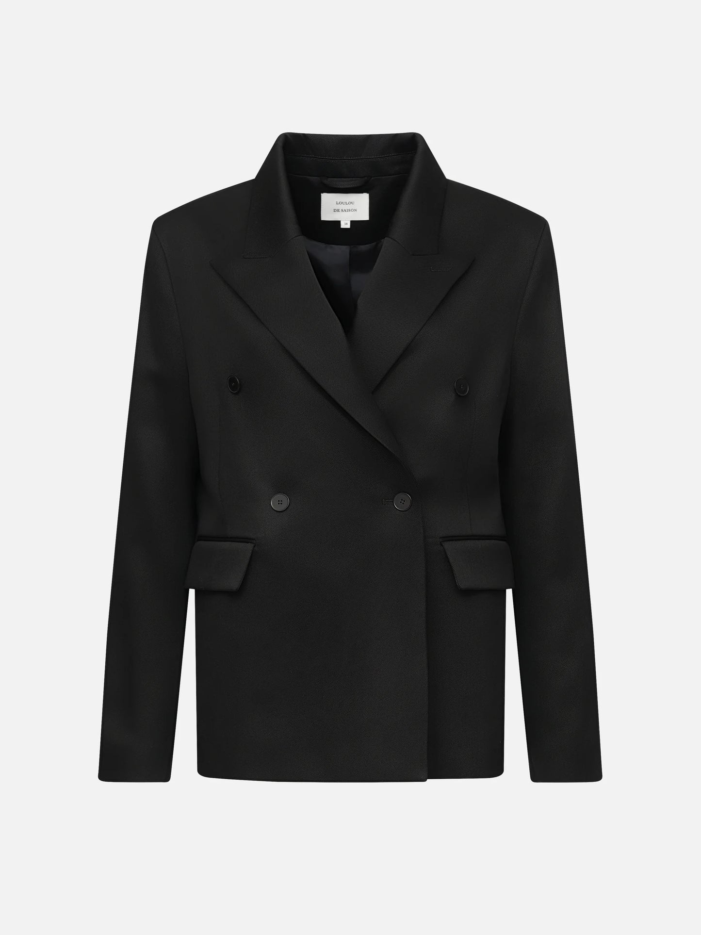 LOULOU DE SAISON - Zweireihiger Blazer Horn für Damen