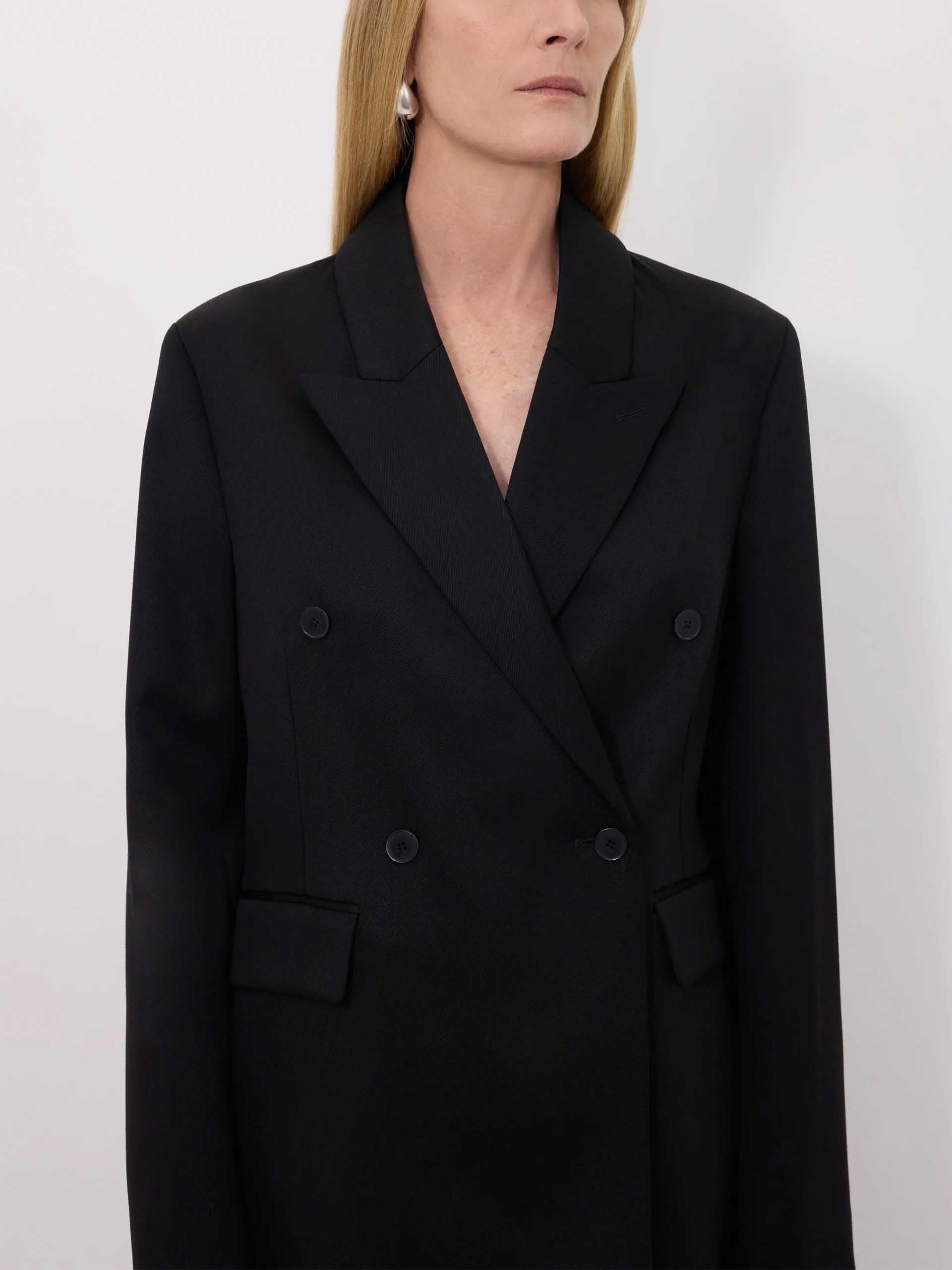 LOULOU DE SAISON - Zweireihiger Blazer Horn für Damen