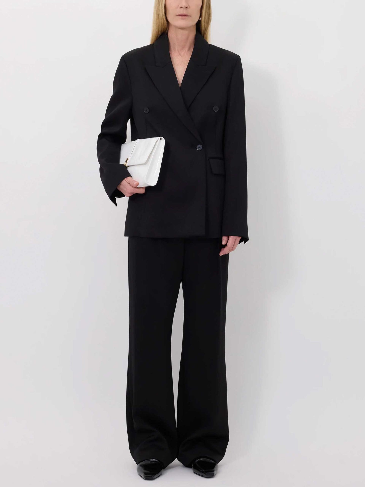 LOULOU DE SAISON - Zweireihiger Blazer Horn für Damen
