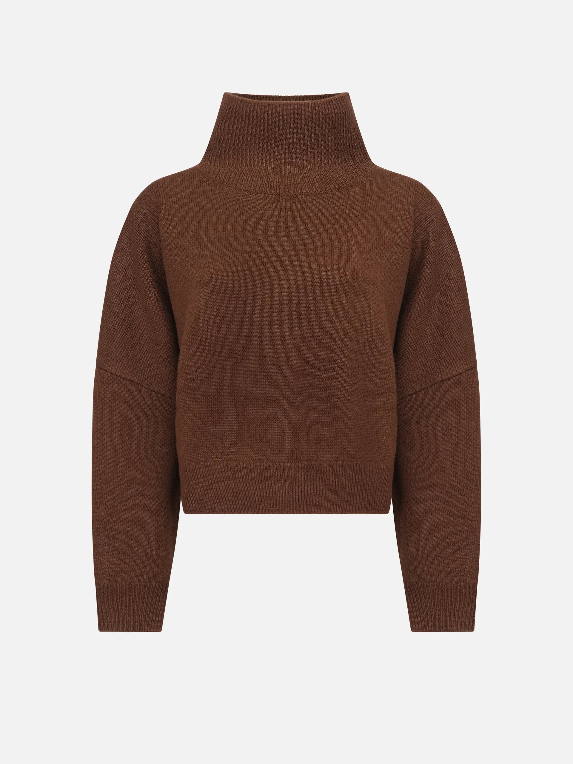 LOULOU DE SAISON - Luke Pullover mit Stehkragen für Damen in Braun - Brown