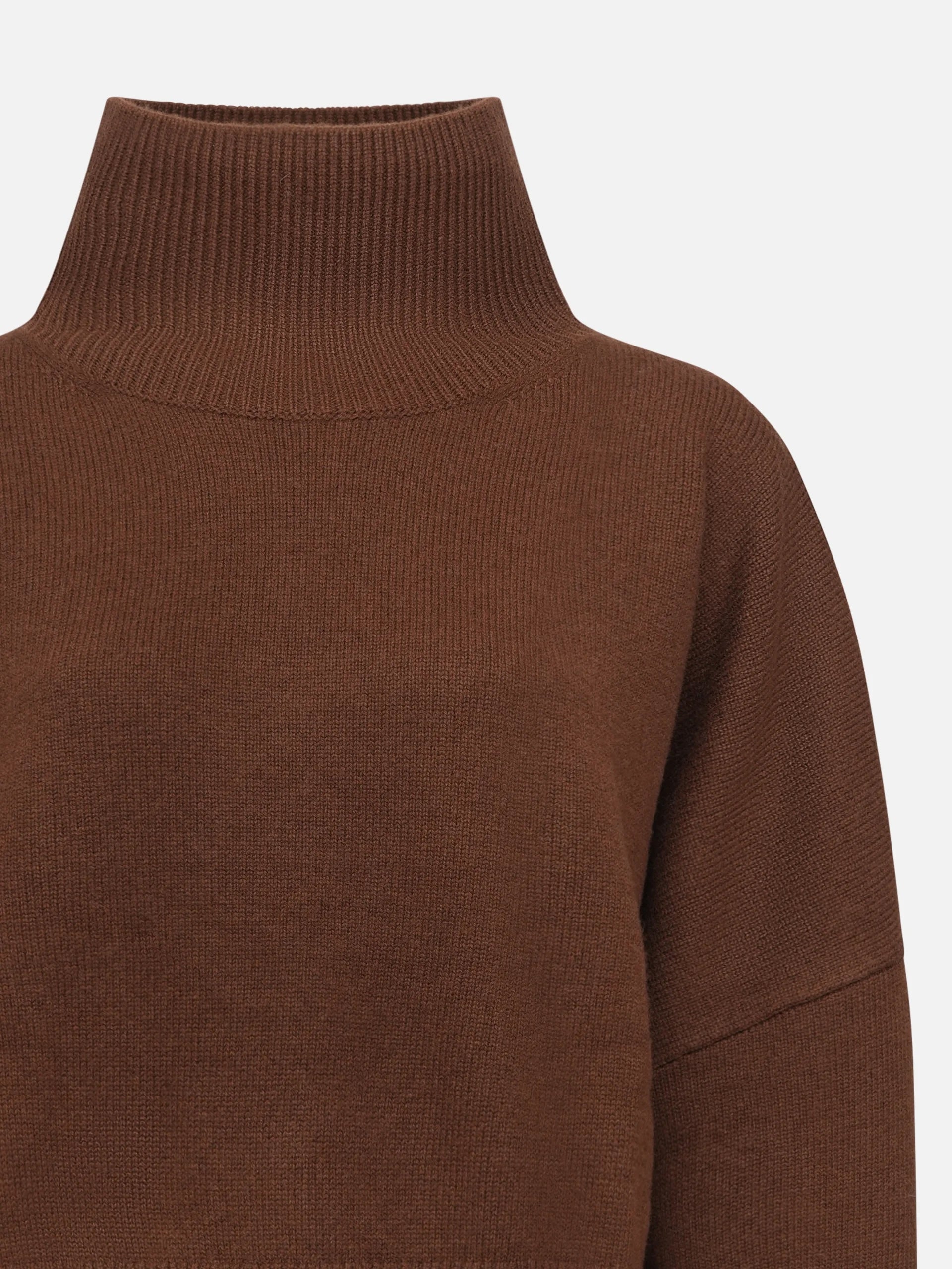 LOULOU DE SAISON - Luke Pullover mit Stehkragen für Damen in Braun - Brown
