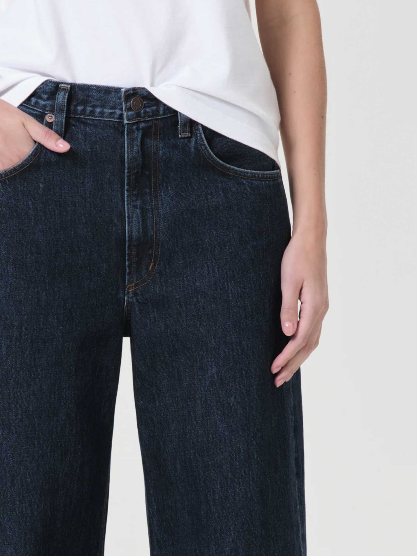 AGOLDE - Mid-Rise Jeans Low Curve für Damen