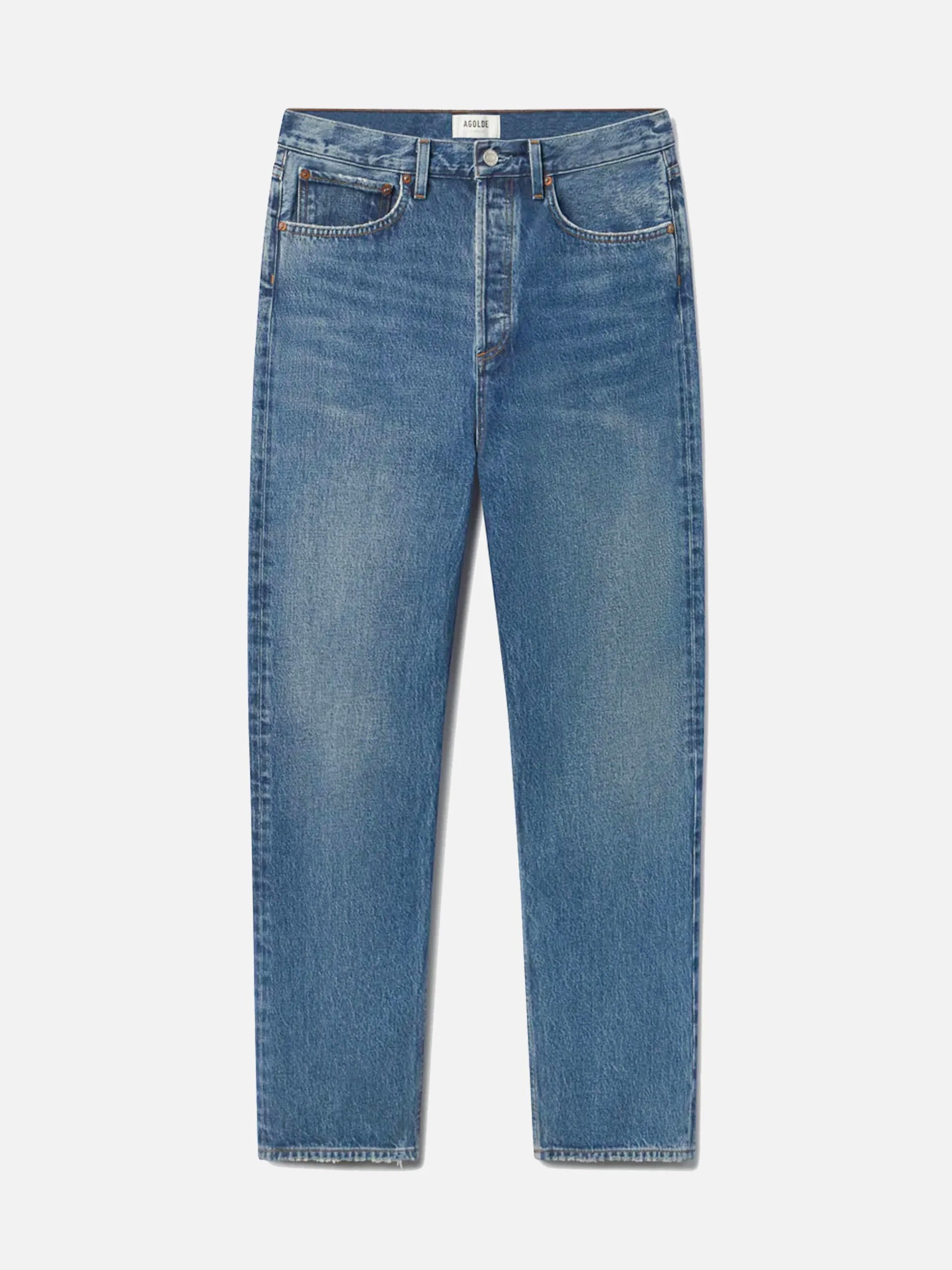AGOLDE - Mid-Rise Straight Jeans ’90s für Damen