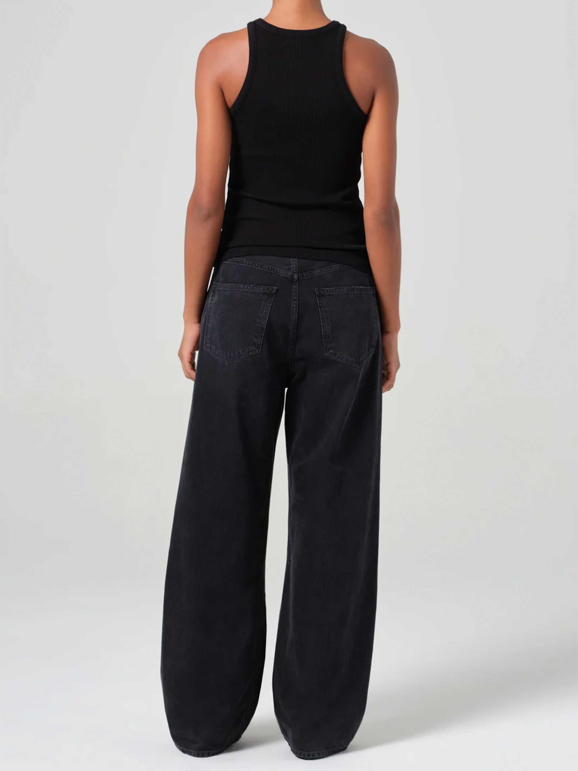 AGOLDE - Jeans Low Curve mit weitem Bein für Damen