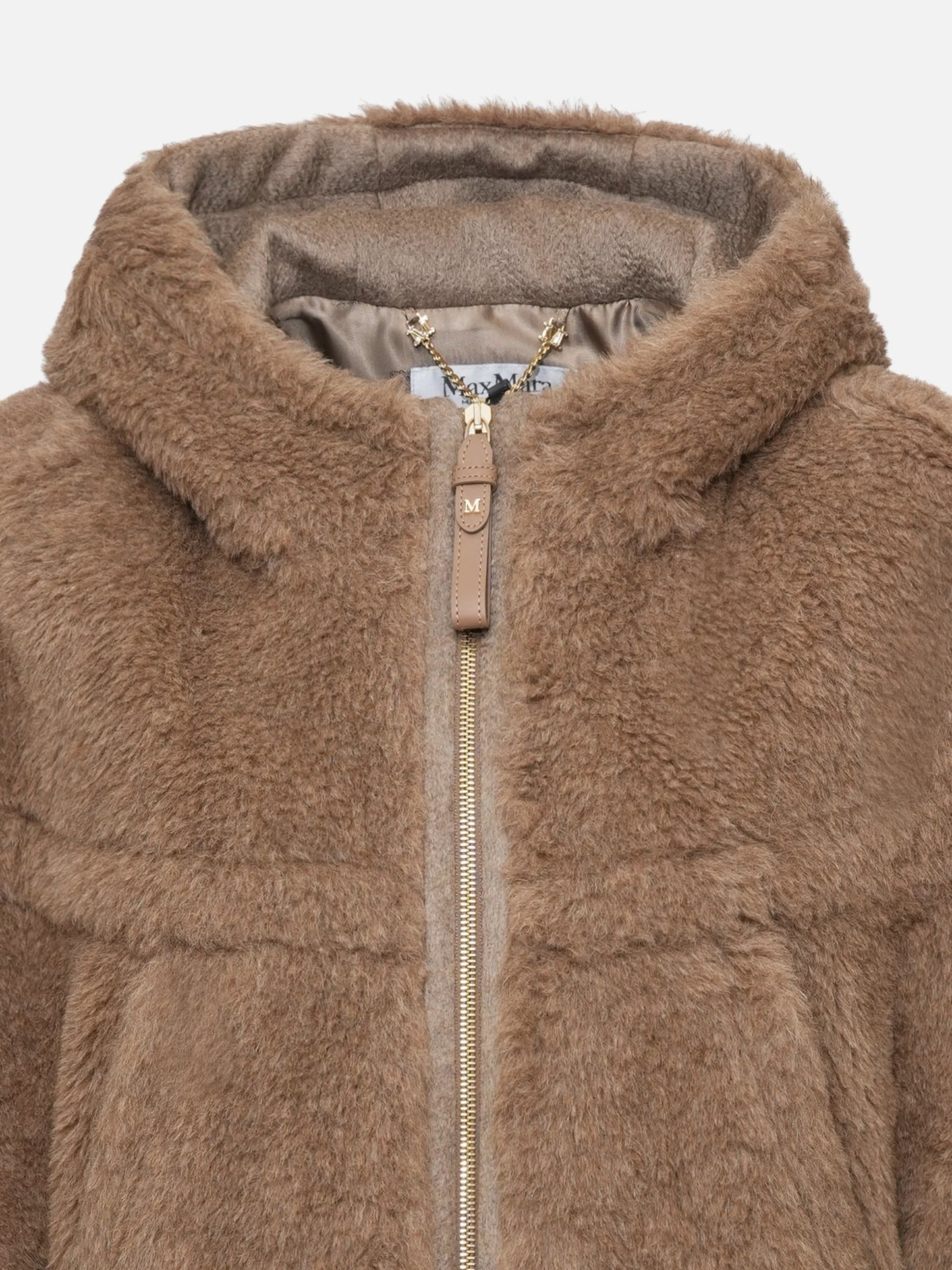 MAX MARA - Petal Teddy-Cape mit Kapuze für Damen