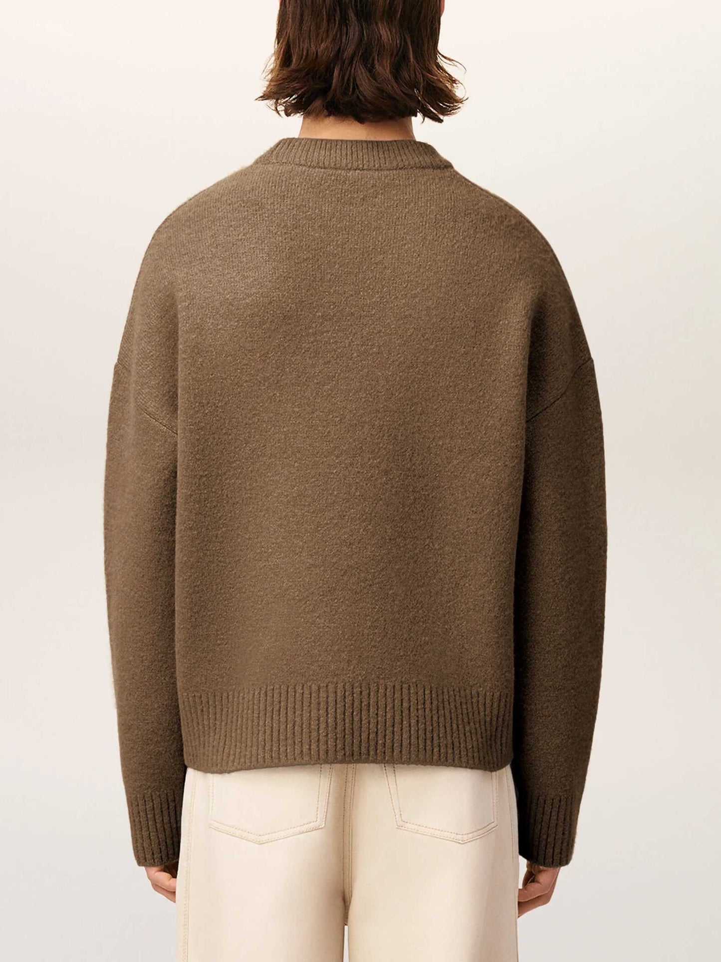 AMI PARIS - Ami De Coeur Pullover aus Alpakawolle