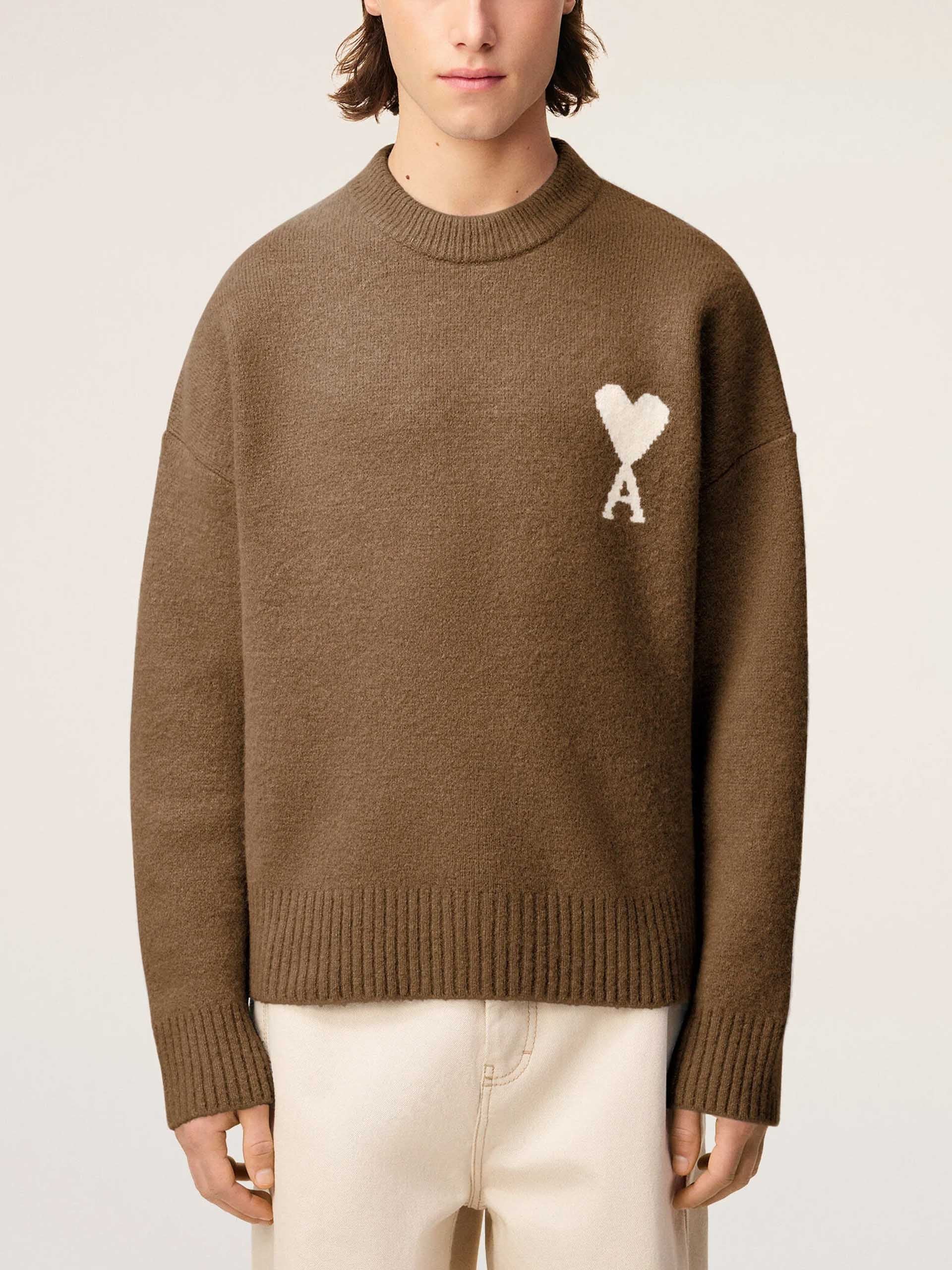 AMI PARIS - Ami De Coeur Pullover aus Alpakawolle