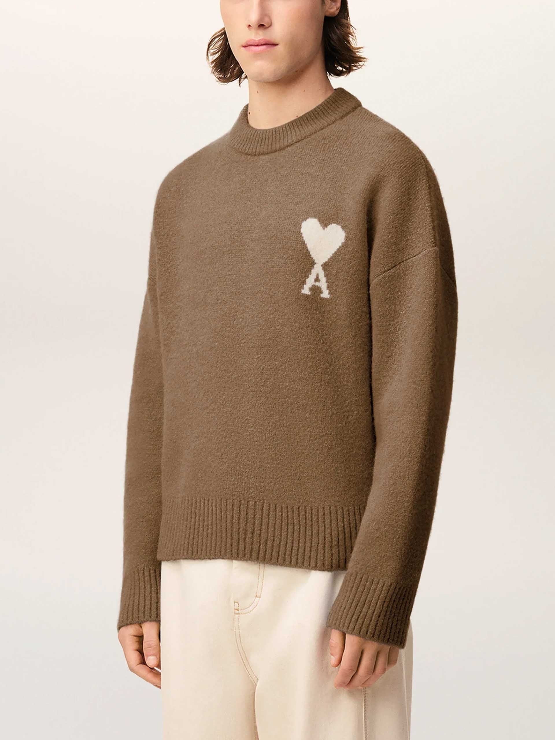 AMI PARIS - Ami De Coeur Pullover aus Alpakawolle