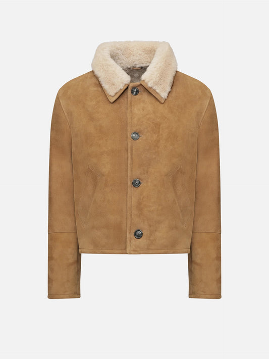 AMI PARIS - Geknöpfte Shearling-Jacke für Herren