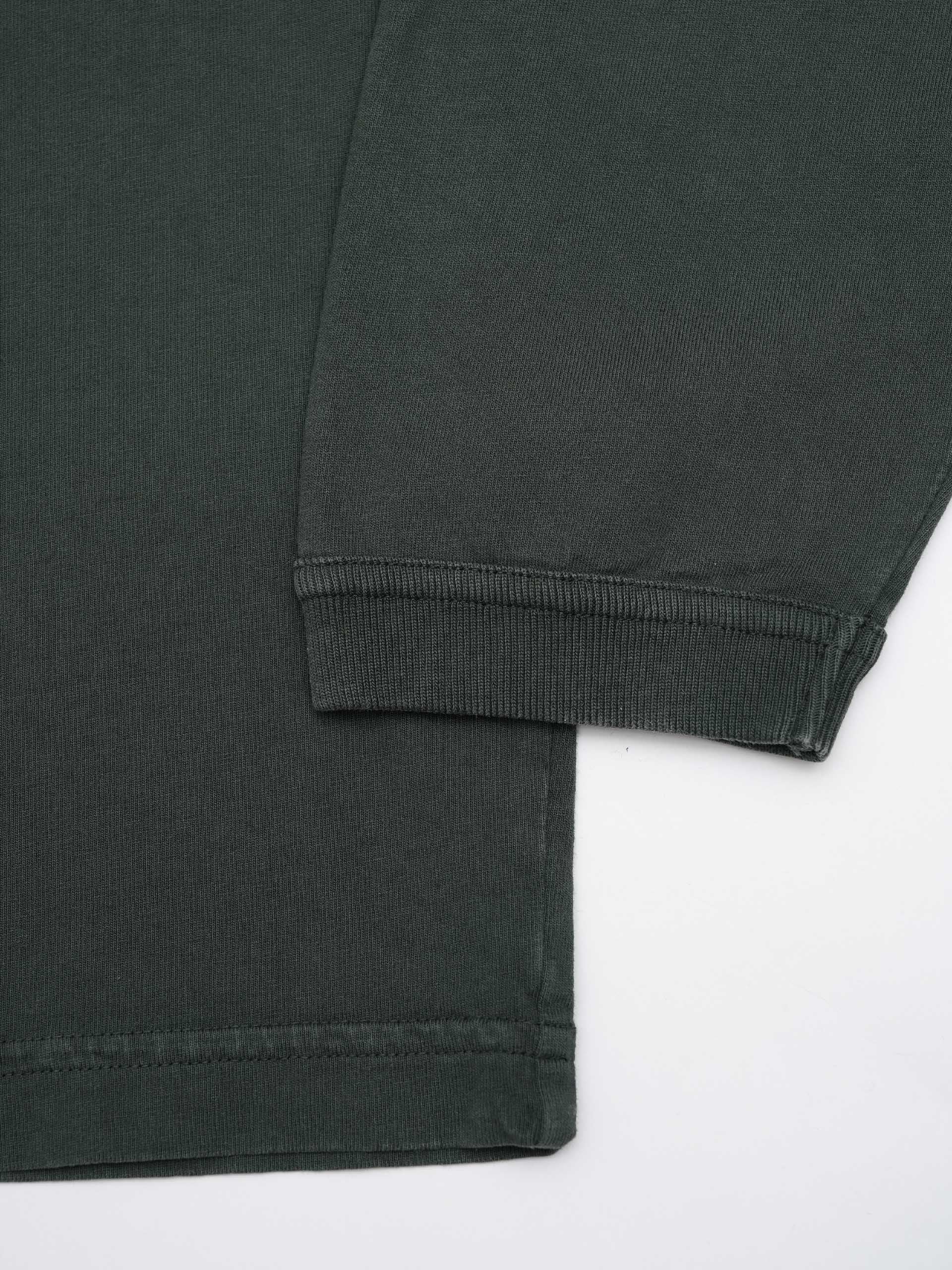 STONE ISLAND - Longsleeve aus Baumwolle für Herren in Wacholdergrün - Juniper green