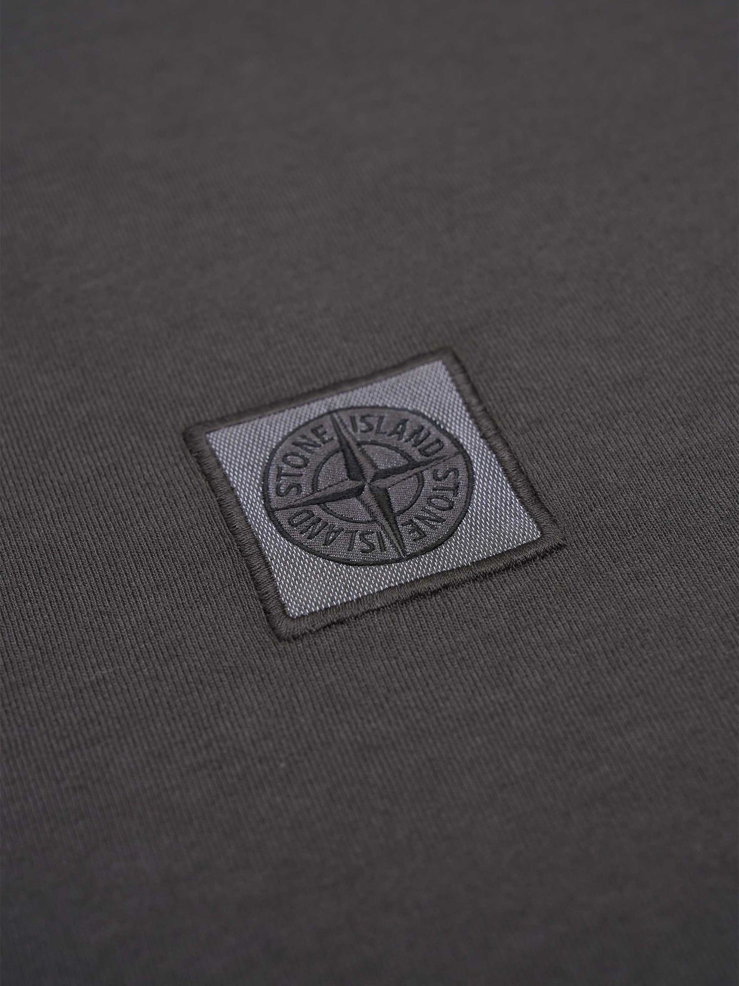 STONE ISLAND - Longsleeve aus Baumwolle für Herren in Bleigrau - Lead grey
