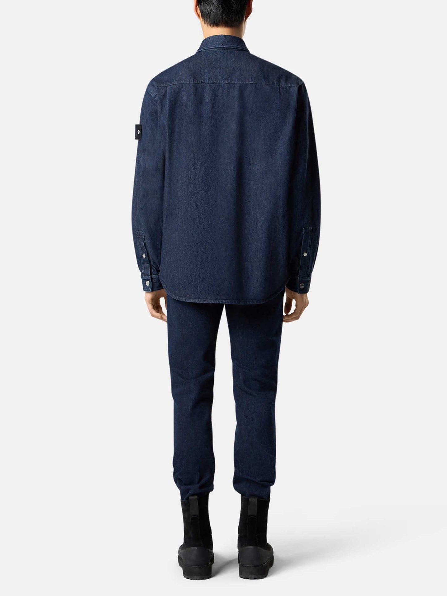 STONE ISLAND - Overshirt ‘Denim-Rinsed‘ für Herren