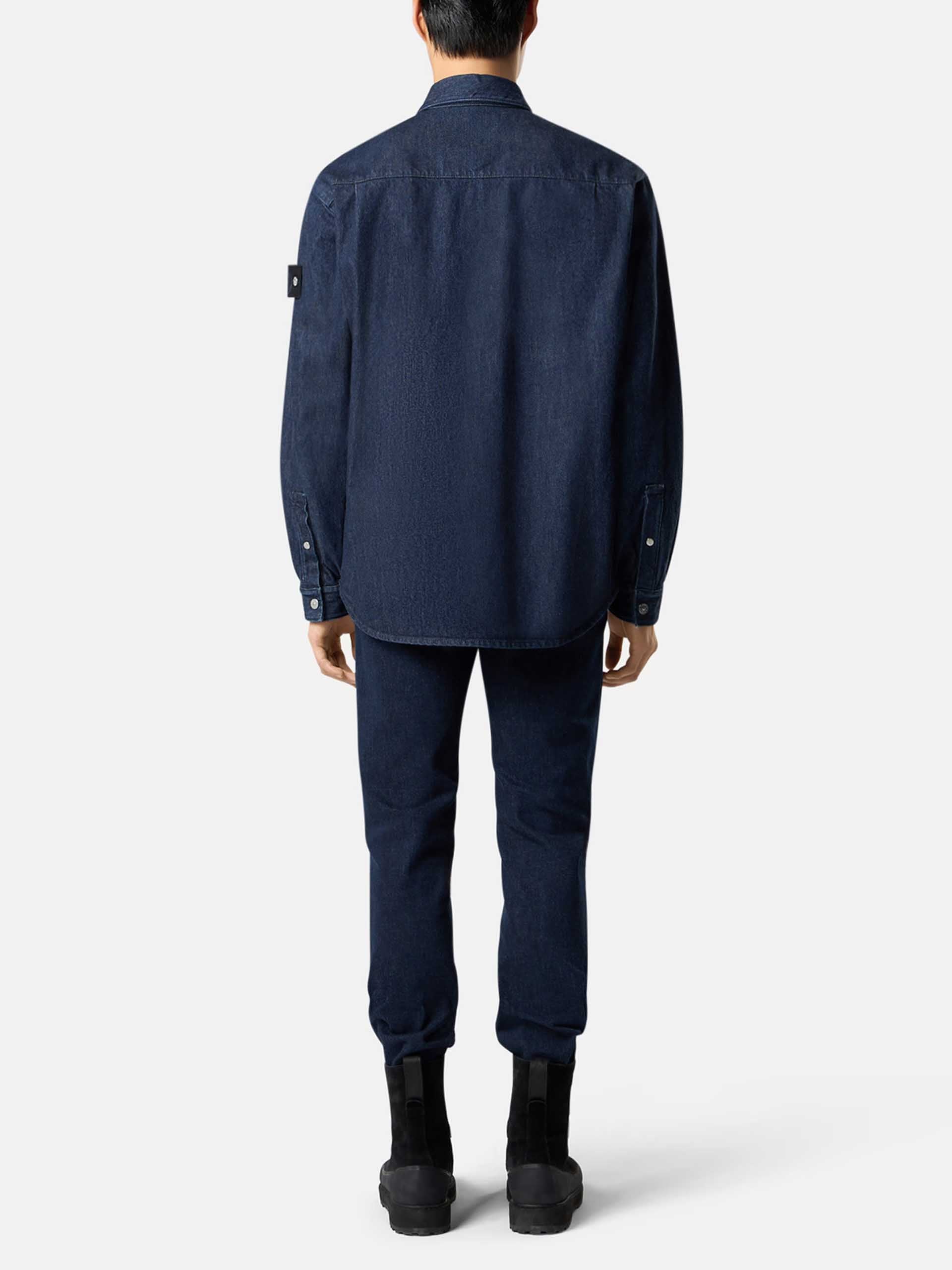 STONE ISLAND - Overshirt ‘Denim-Rinsed‘ für Herren