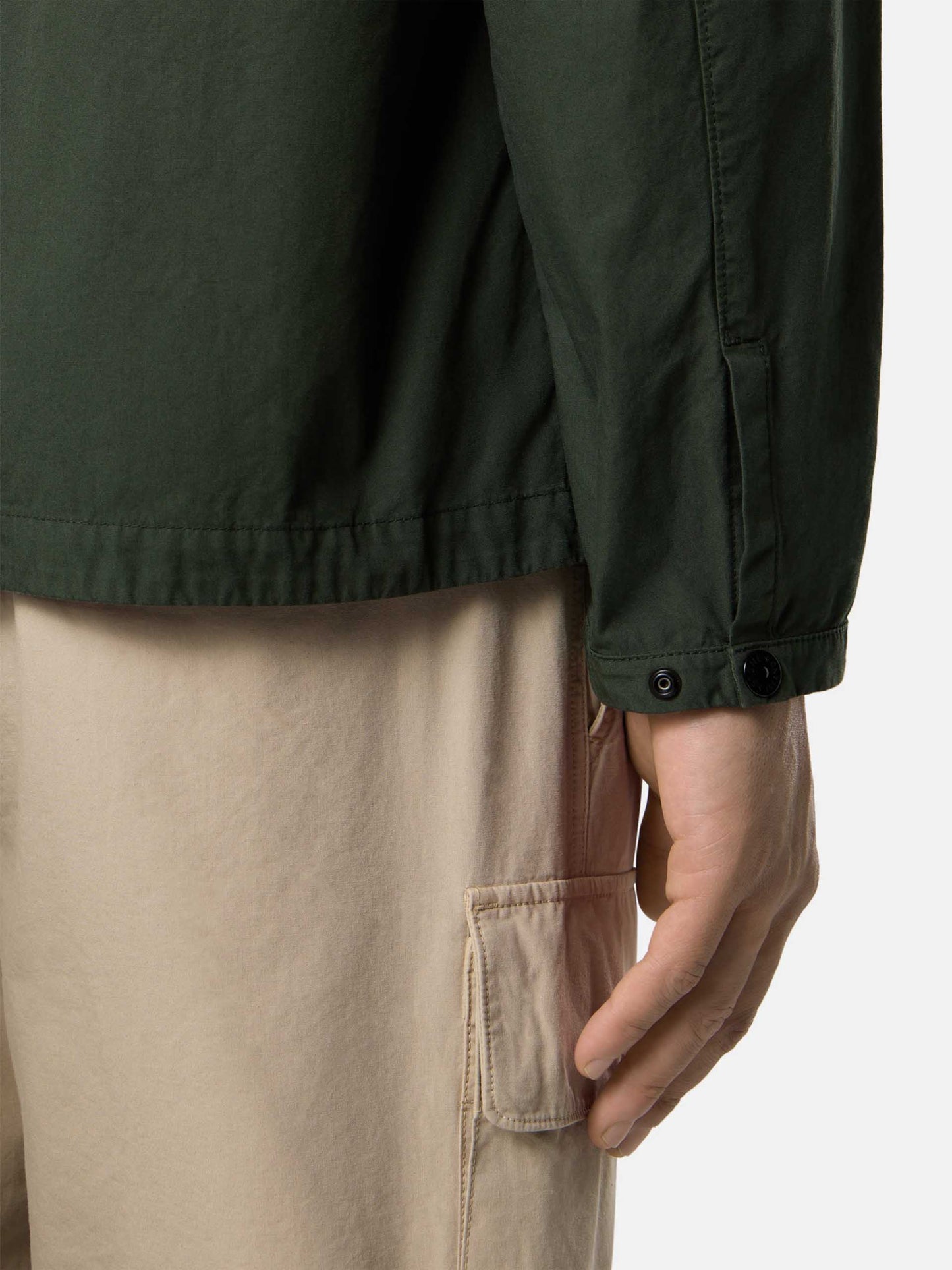 STONE ISLAND - Overshirt aus Baumwollcanvas für Herren