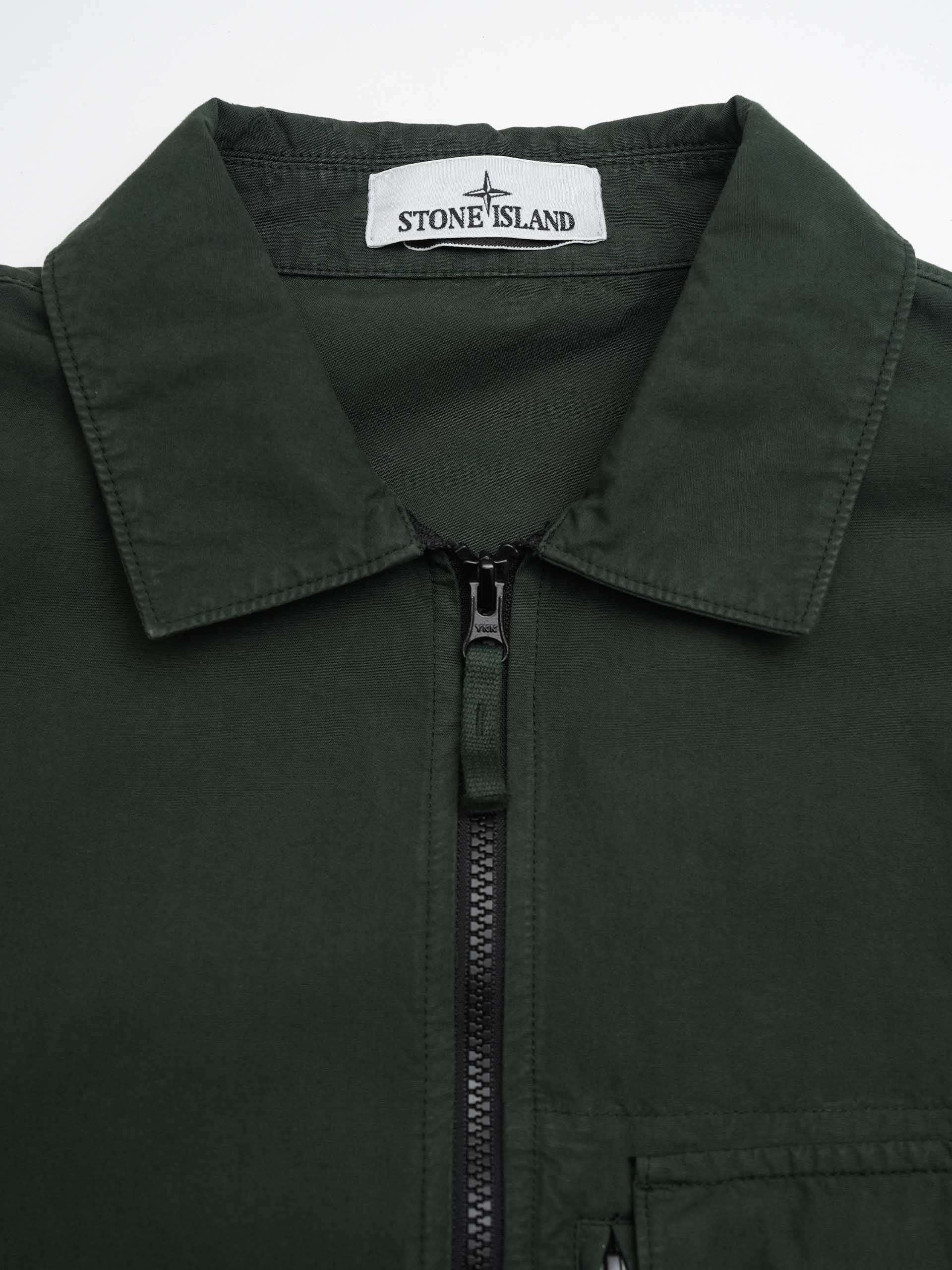 STONE ISLAND - Overshirt aus Baumwollcanvas für Herren