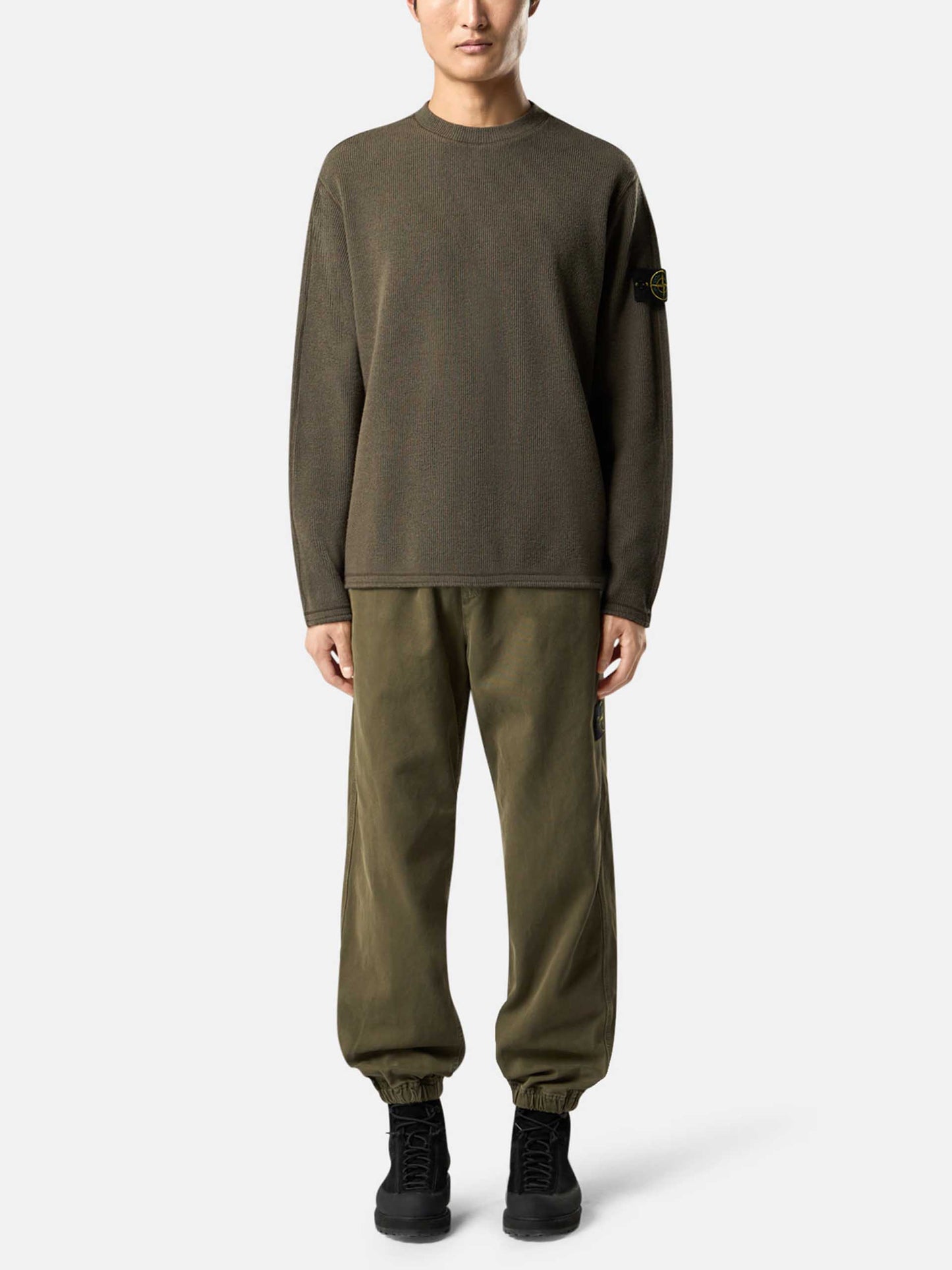 STONE ISLAND - Sweatshirt im Rippstrick für Herren