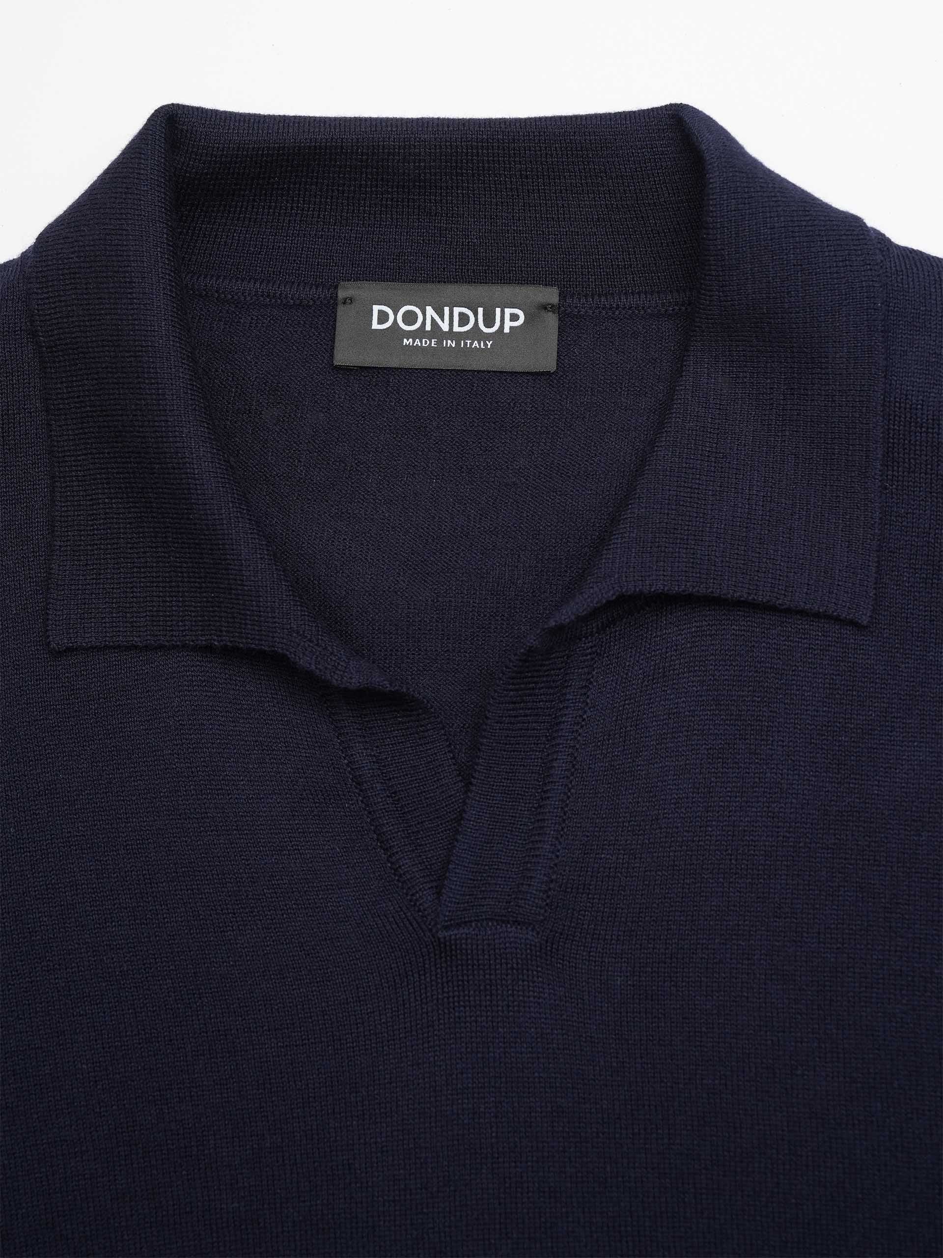 DONDUP - Polo-Pullover aus Wollmix für Herren