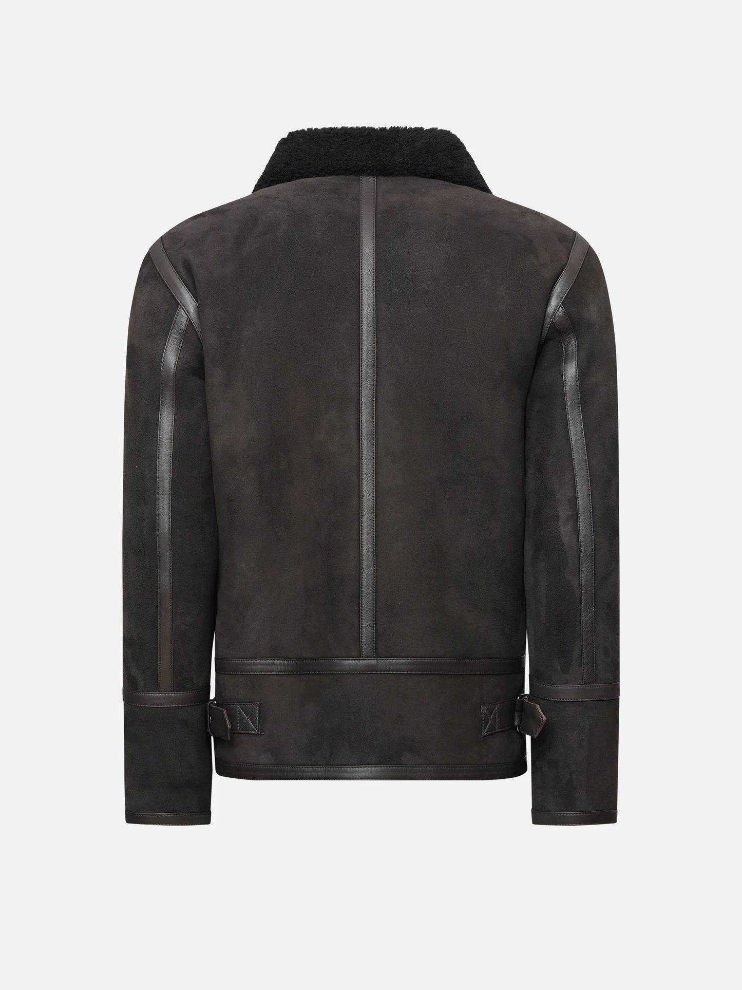 DONDUP - Shearling-Jacke aus Veloursleder für Herren