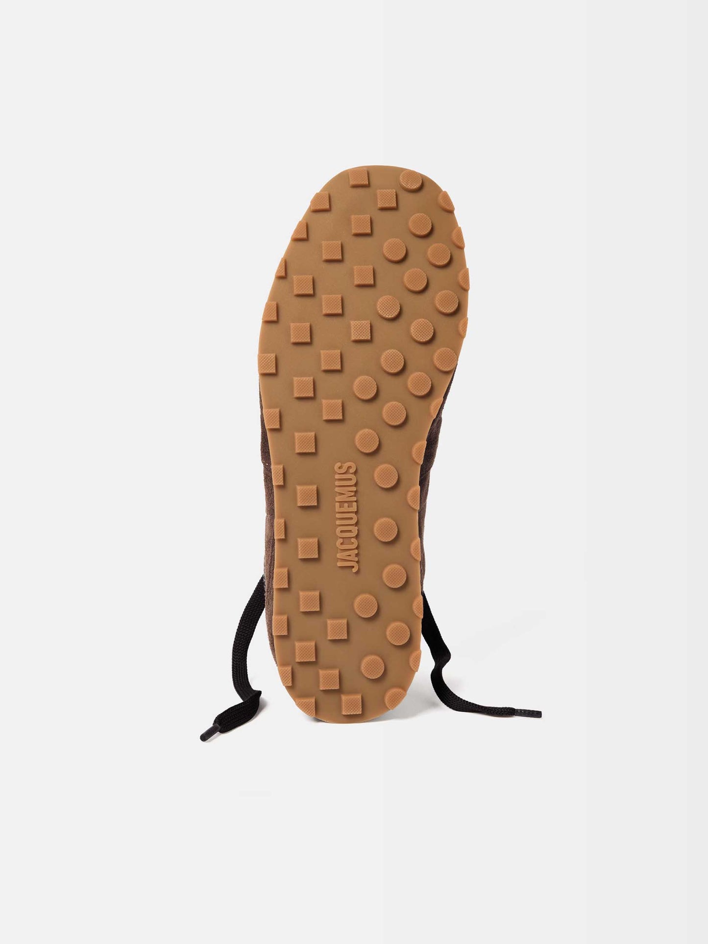 JACQUEMUS - Sneakers Tennis aus Veloursleder für Damen in Dunkelbraun