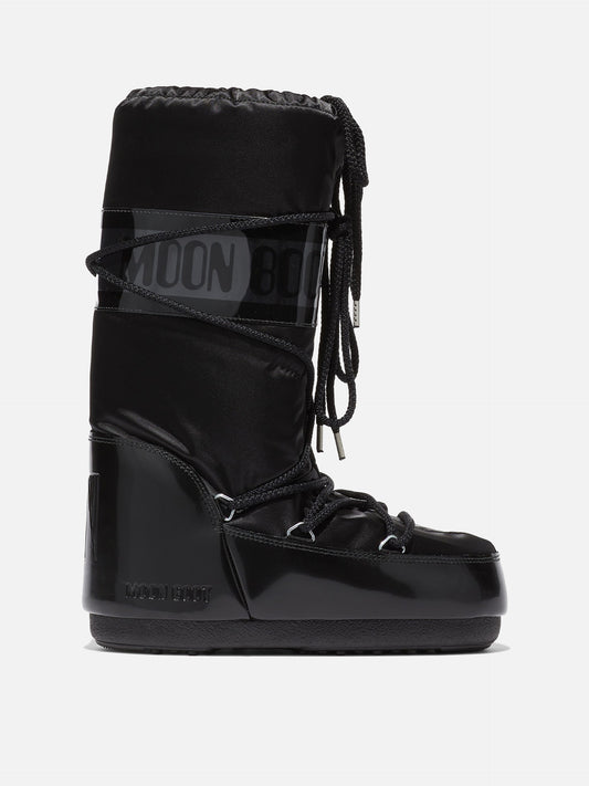 MOON BOOT - Icon Glance hohe Stiefel für Damen in Schwarz - Black