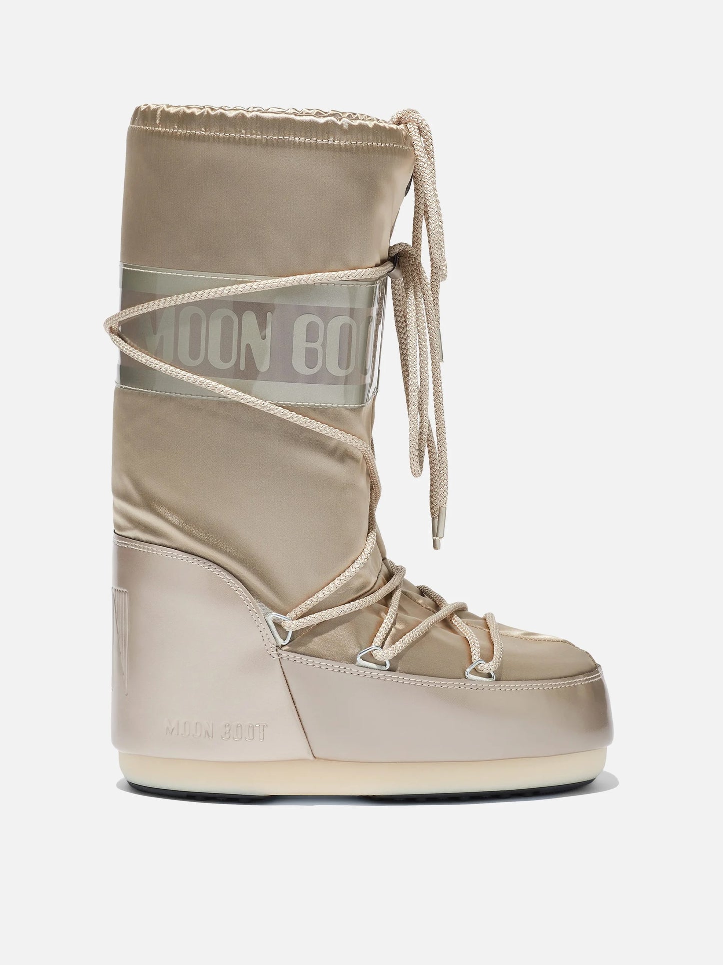 MOON BOOT - Icon Glance hohe Stiefel für Damen in Platin - Platinum