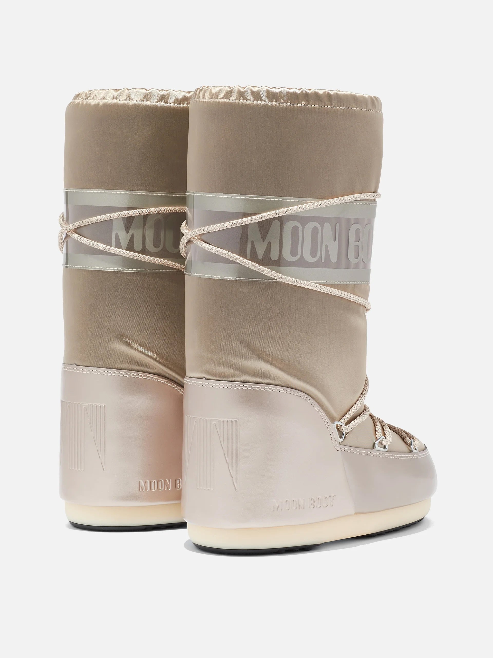 MOON BOOT - Icon Glance hohe Stiefel für Damen in Platin - Platinum