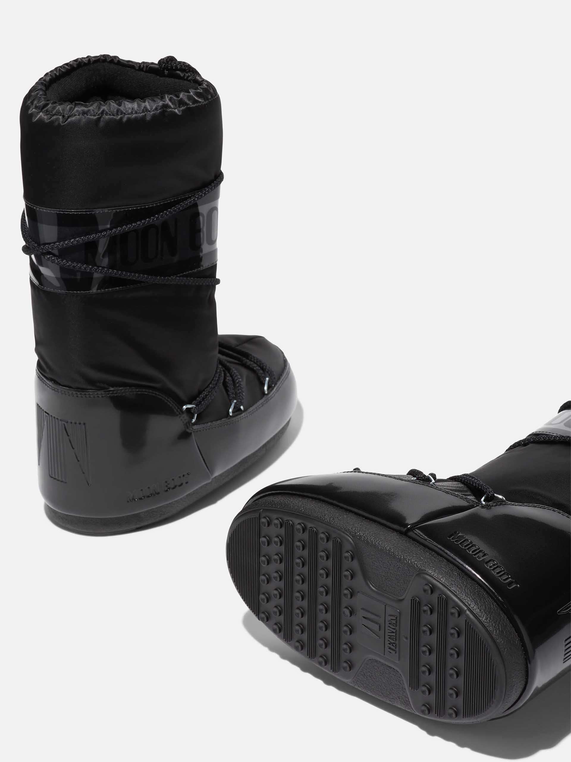 MOON BOOT - Icon Glance hohe Stiefel für Damen in Schwarz - Black