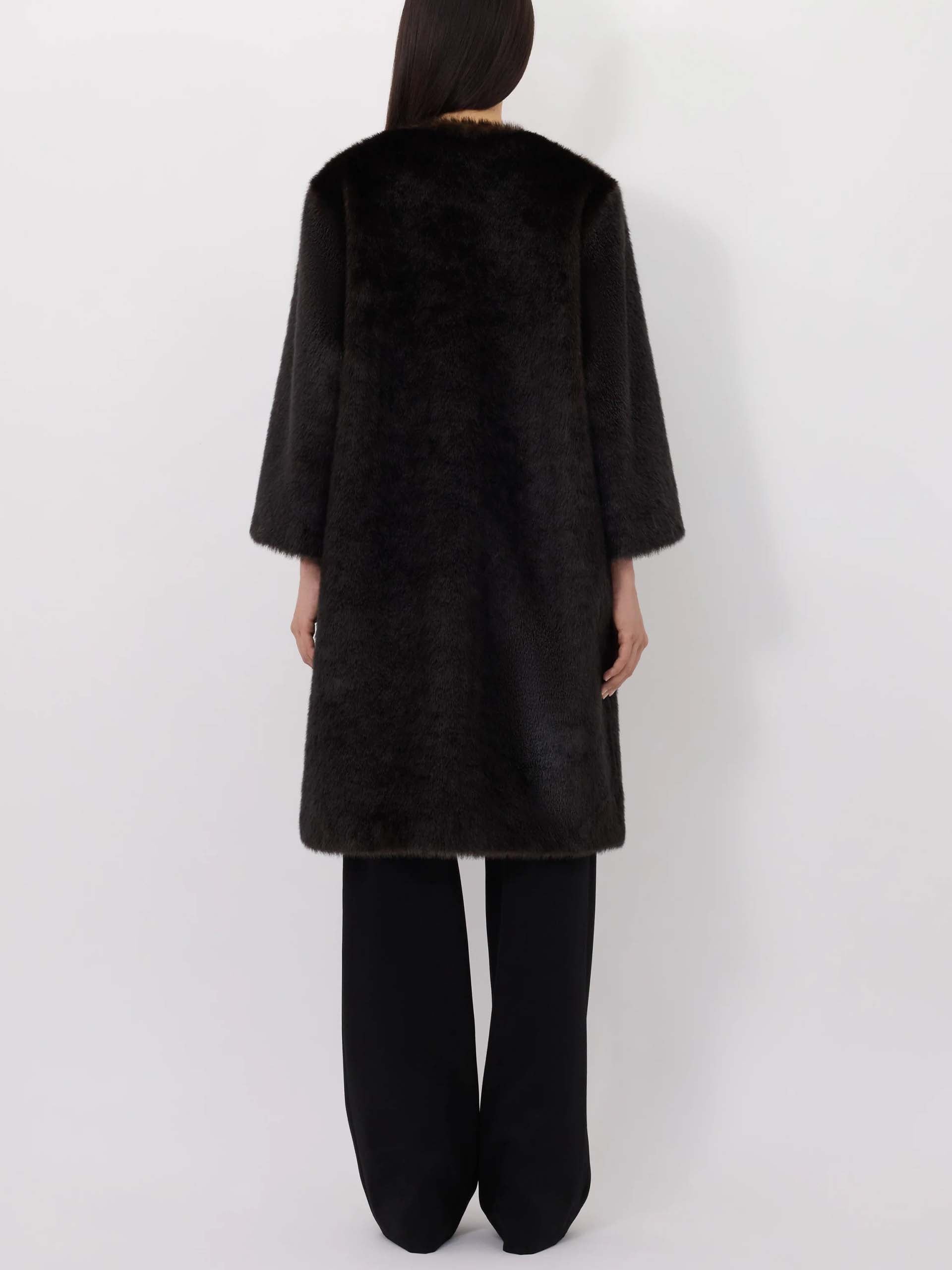 LOULOU DE SAISON - Moore Mantel aus Faux-Shearling für Damen