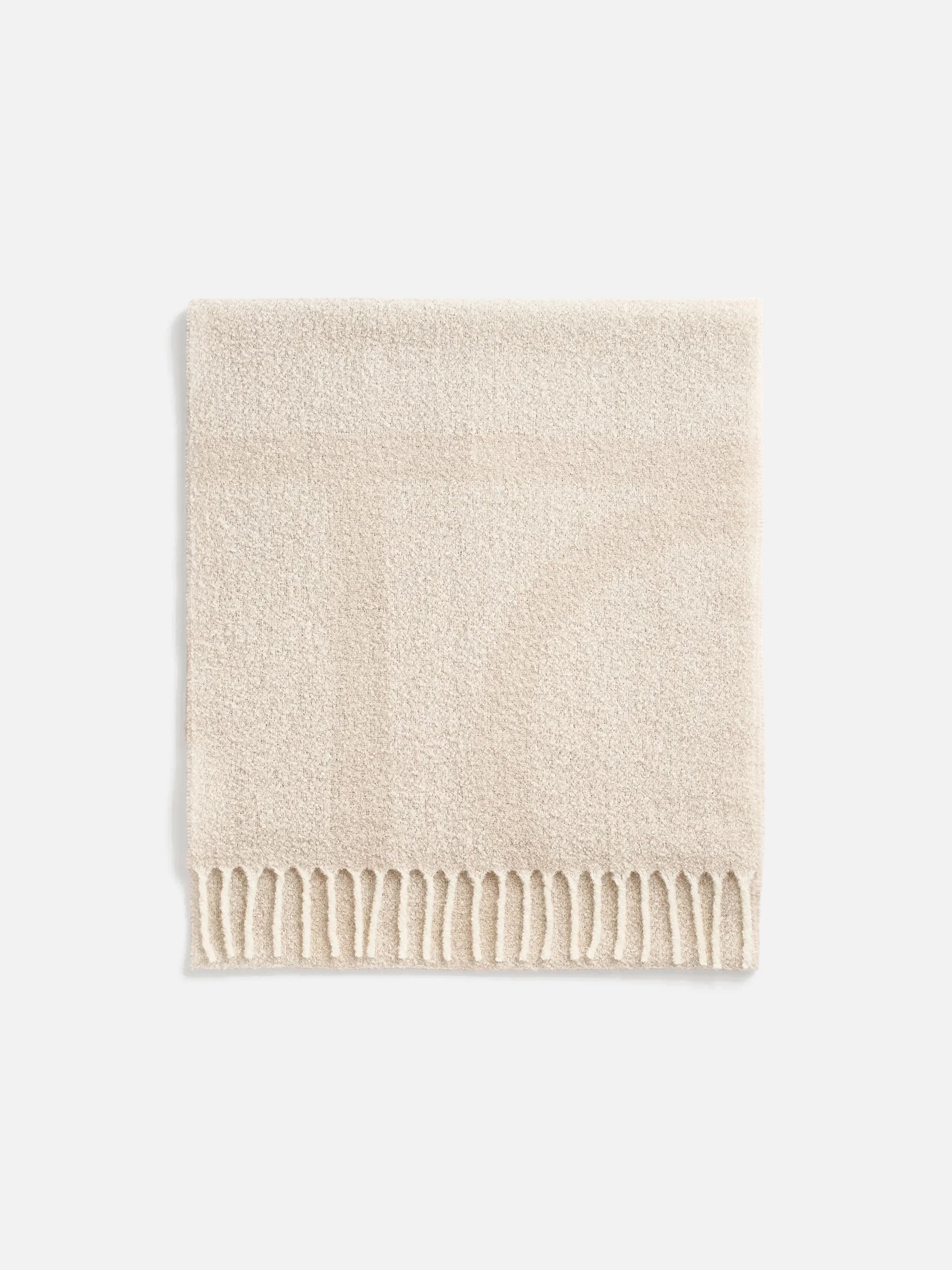 TOTEME - Schal mit Monogramm-Logo für Damen in Ecru / Weiß - Ecru / White