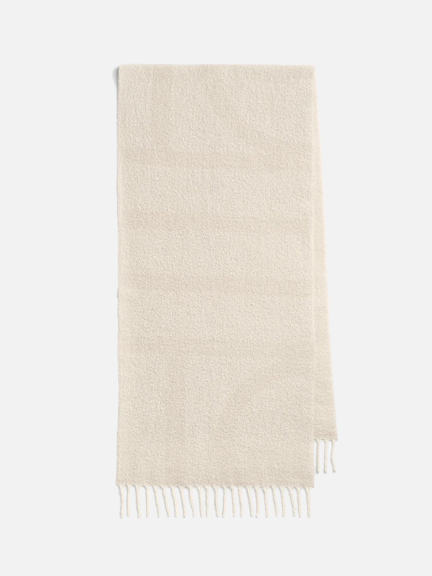 TOTEME - Schal mit Monogramm-Logo für Damen in Ecru / Weiß - Ecru / White