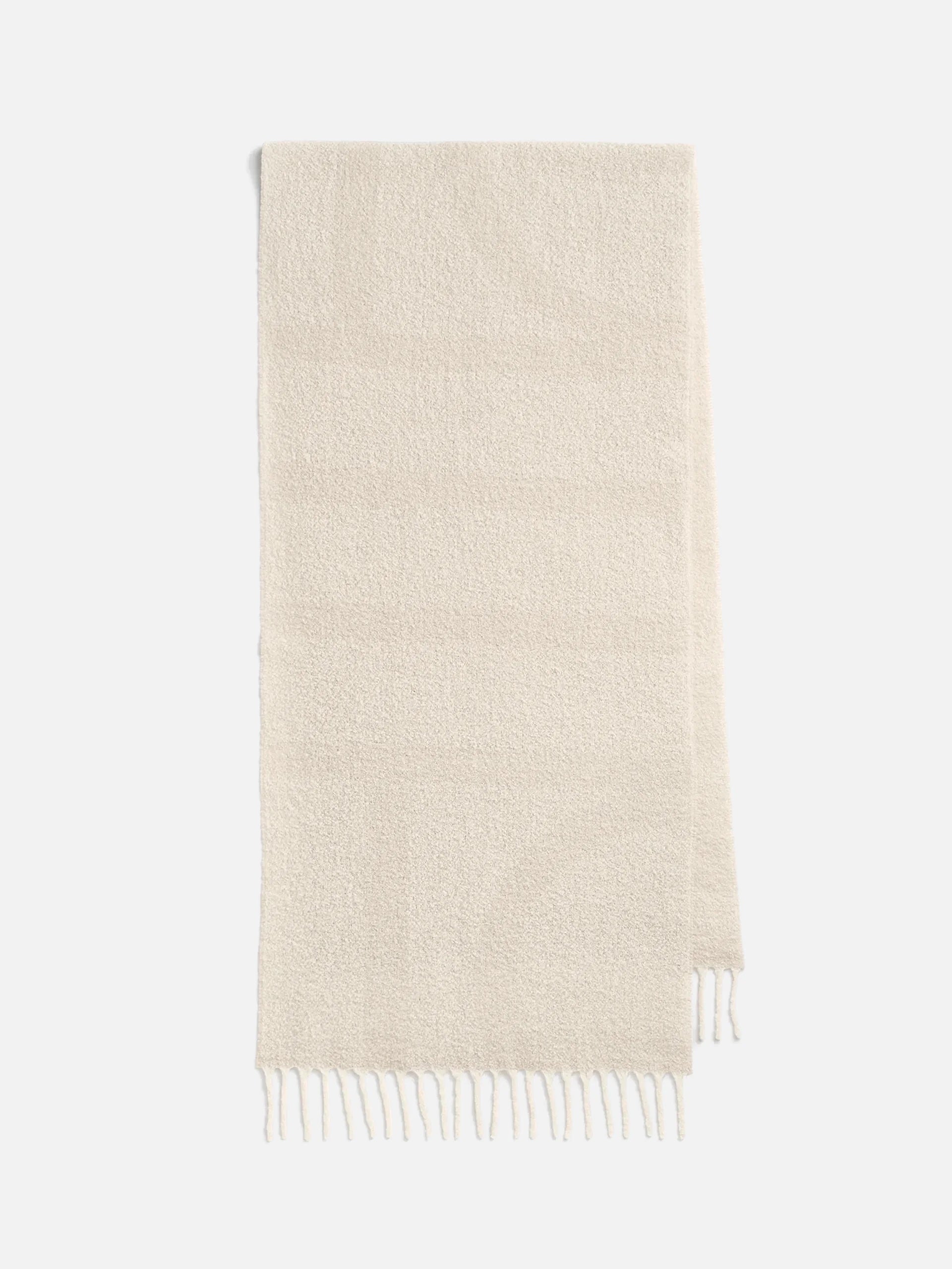 TOTEME - Schal mit Monogramm-Logo für Damen in Ecru / Weiß - Ecru / White