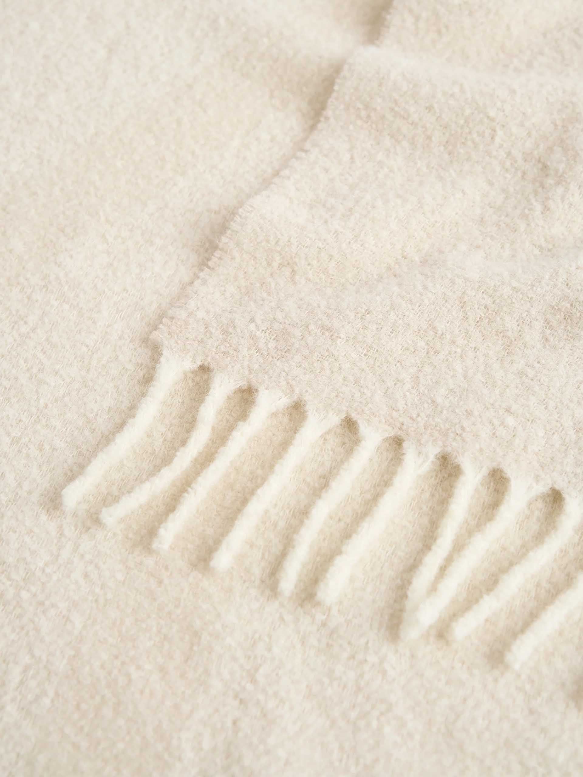 TOTEME - Schal mit Monogramm-Logo für Damen in Ecru / Weiß - Ecru / White