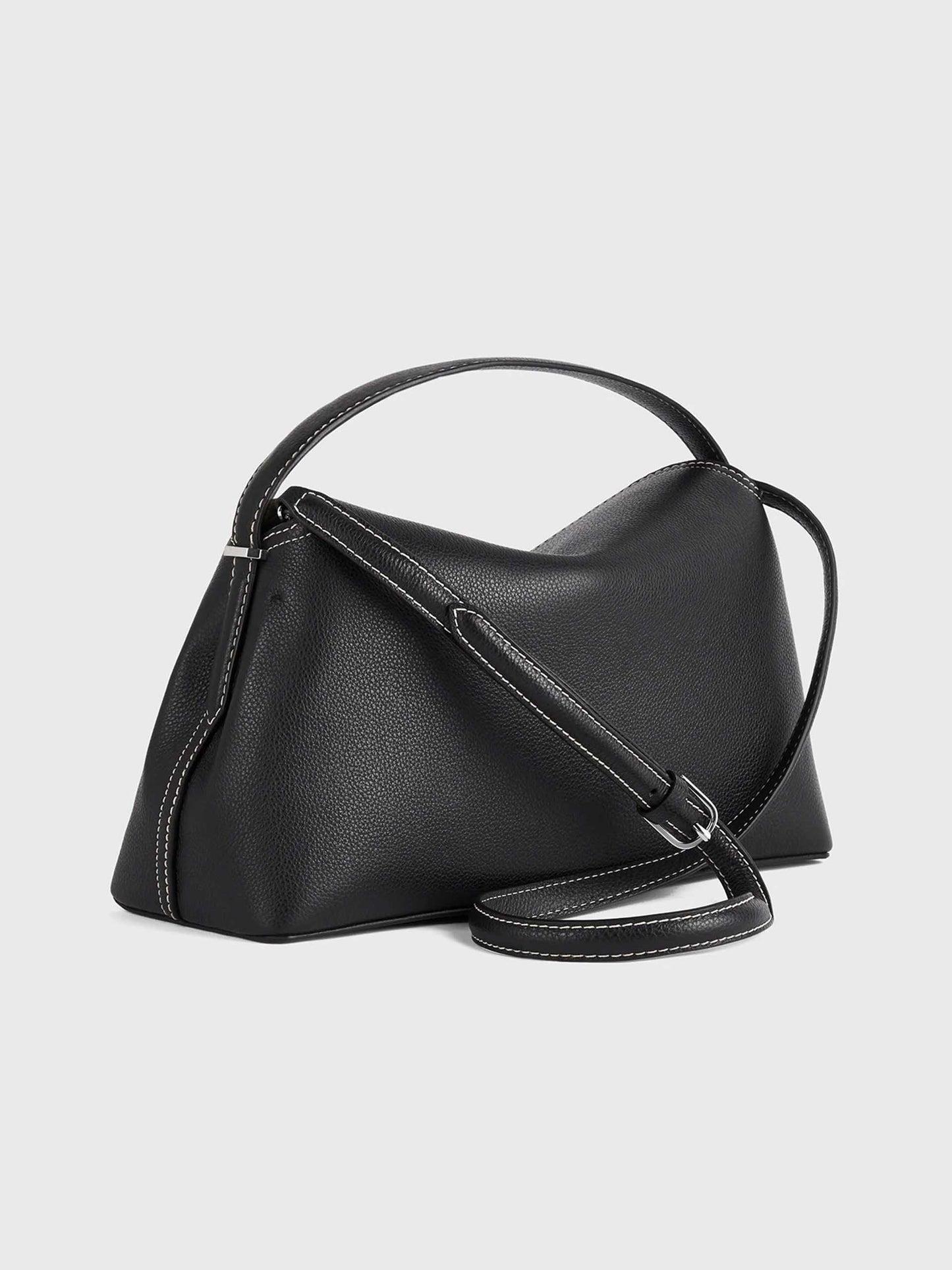 TOTEME - T-Lock Tote Bag aus genarbtem Leder