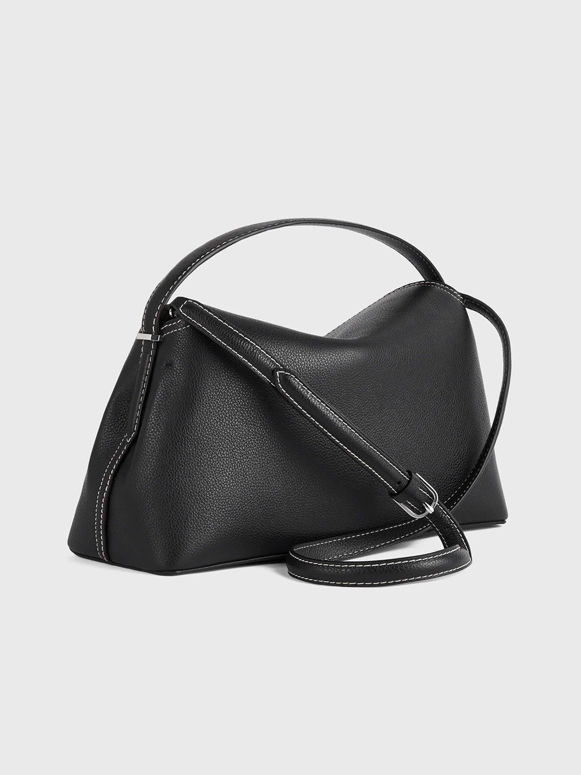 TOTEME - T-Lock Tote Bag aus genarbtem Leder