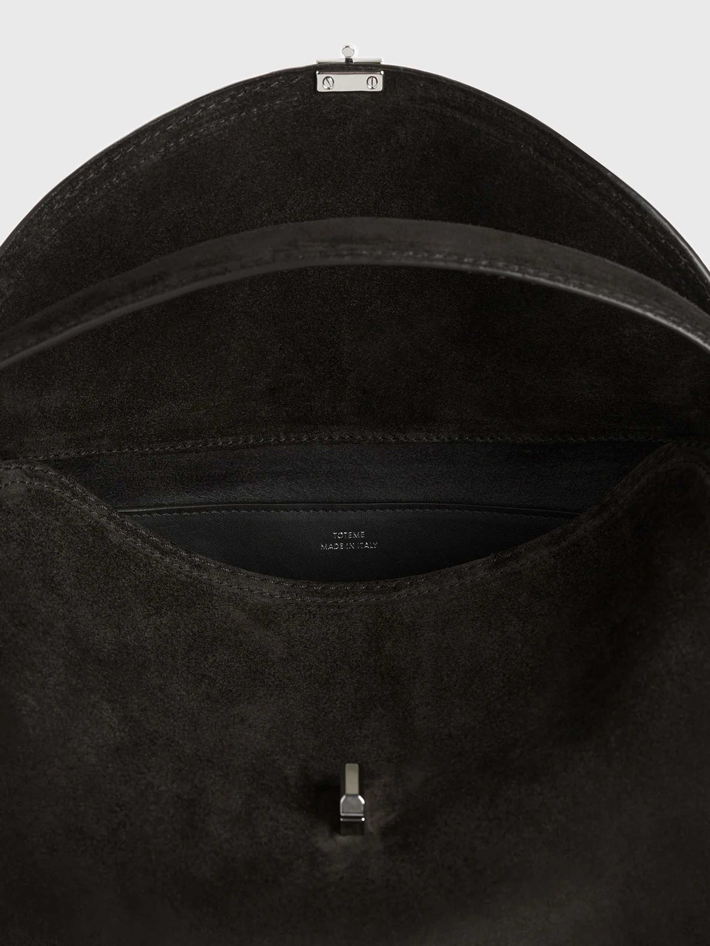 TOTEME - T-Lock Tote Bag aus Veloursleder