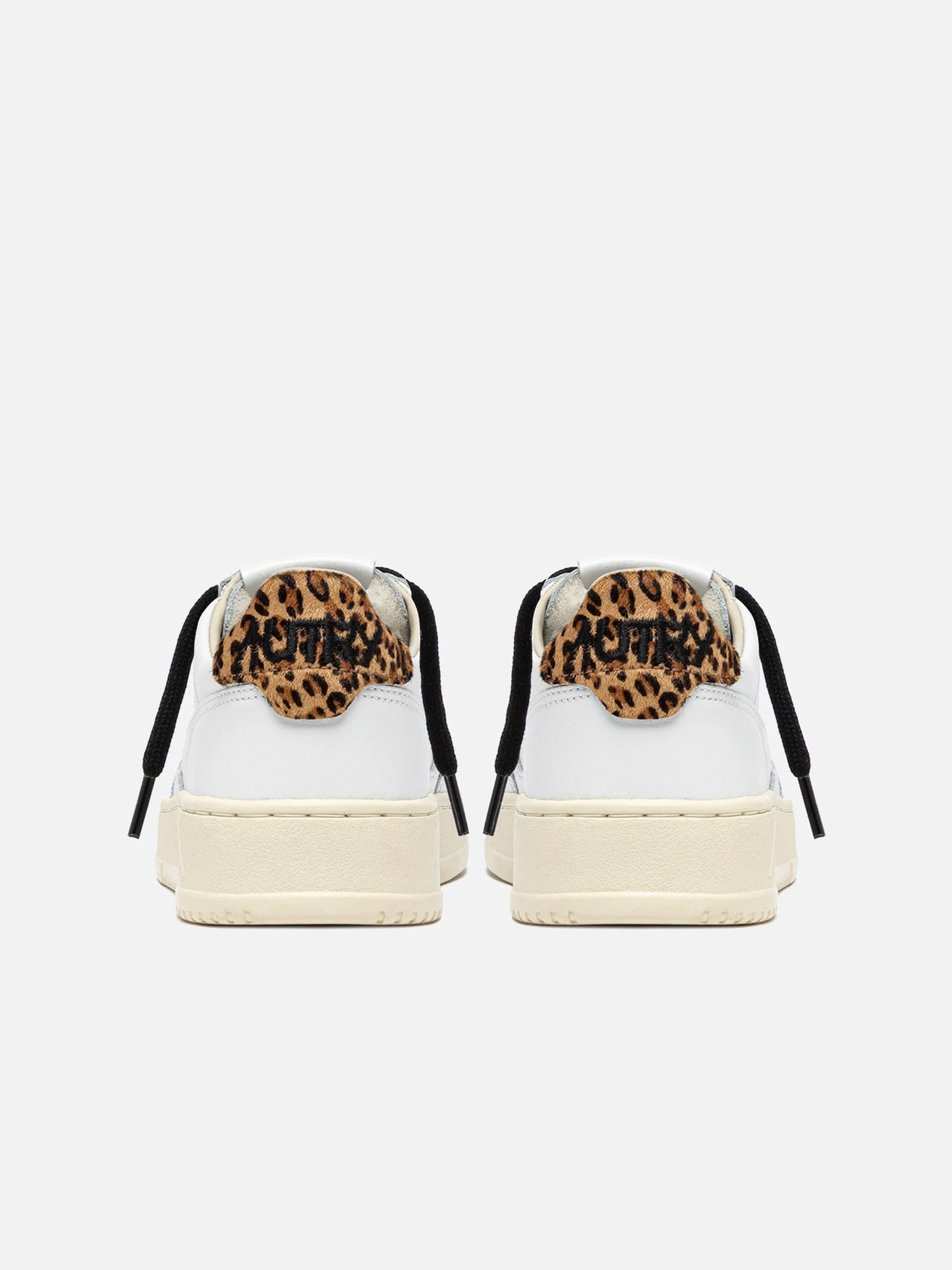 AUTRY - Medalist Low Sneakers für Damen Weiß Leopard - White
