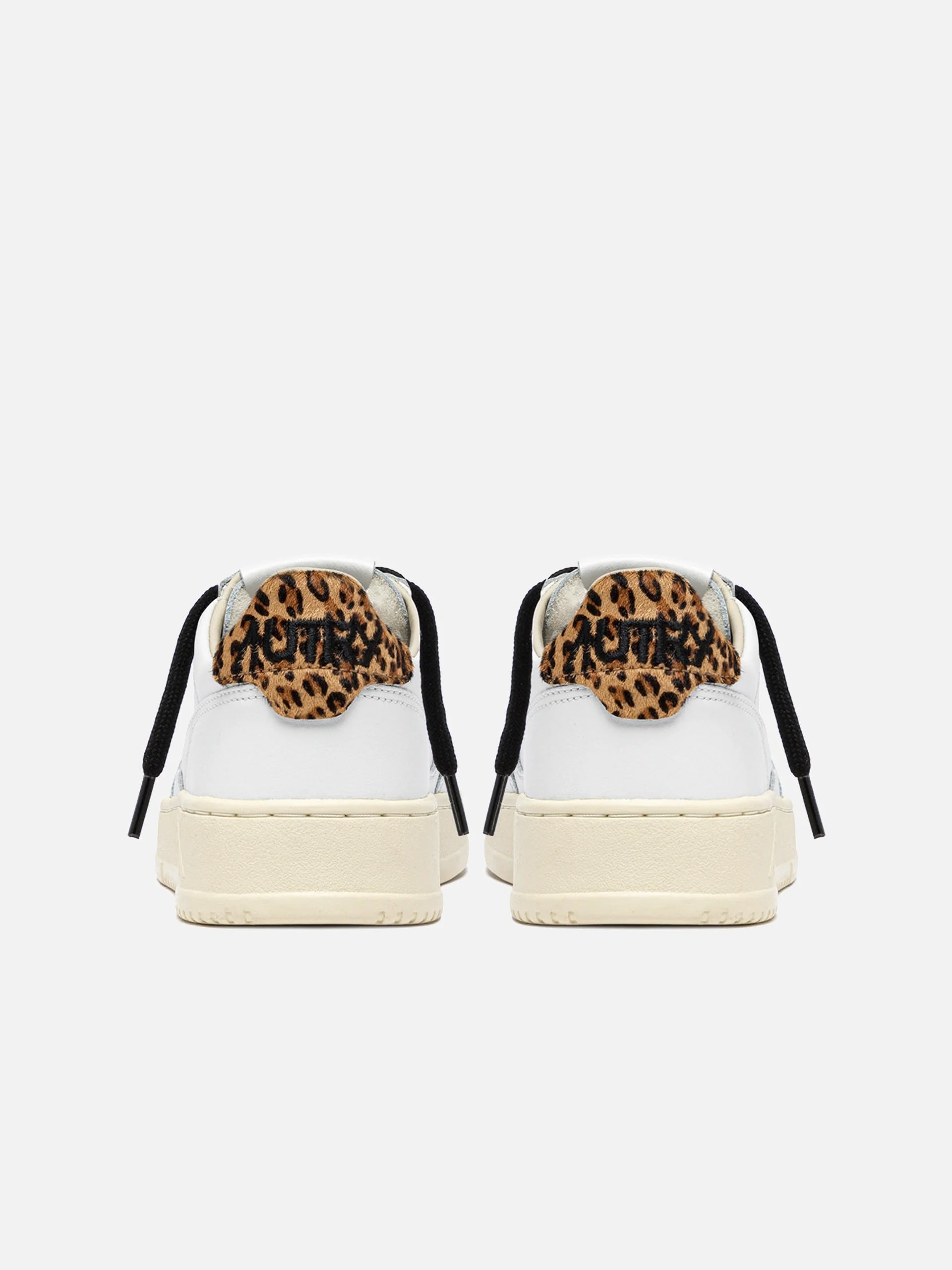 AUTRY - Medalist Low Sneakers für Damen Weiß Leopard - White