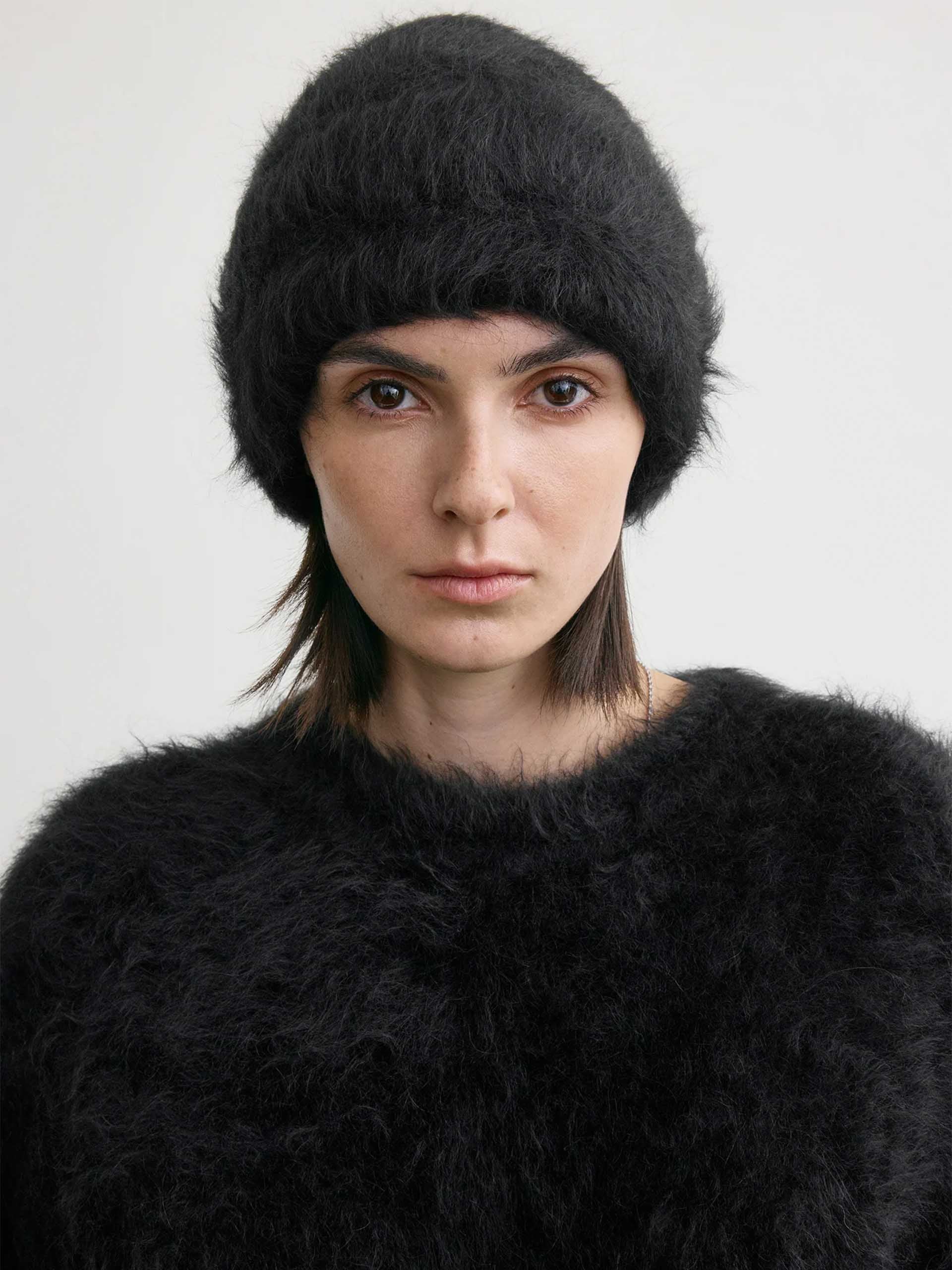帽子 FUMIKA UCHIDA MOHAIR/ALPACA BLEND BEANIE TOTEME - Alpaca knit beanie for women – NEW TAKE FIVE