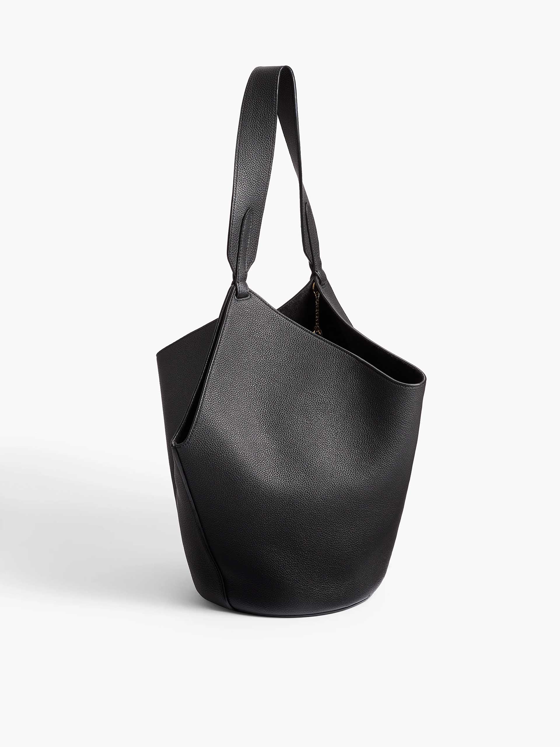 KHAITE - Lotus Small Tote Bag aus Leder