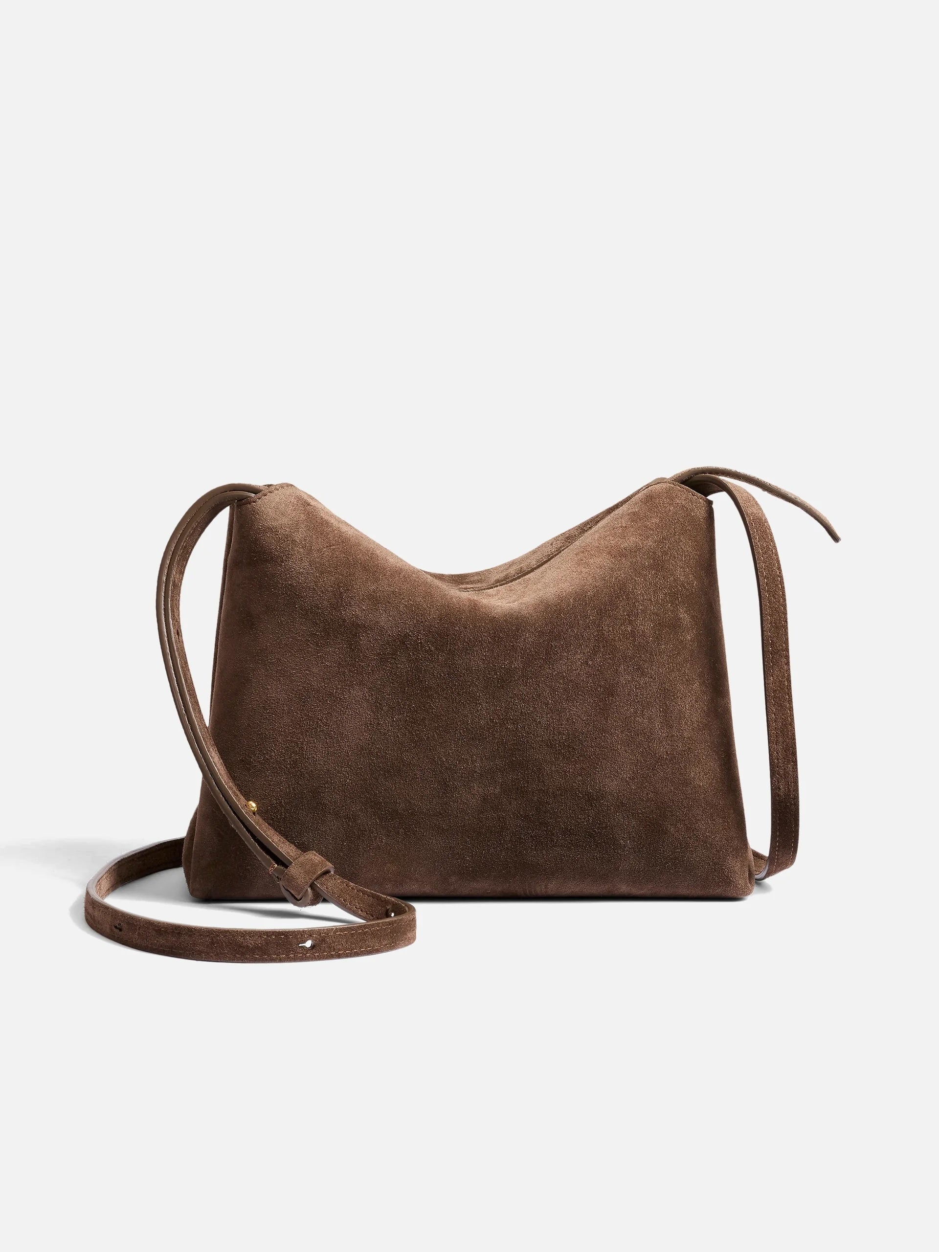 KHAITE - Umhängetasche Lina aus Veloursleder