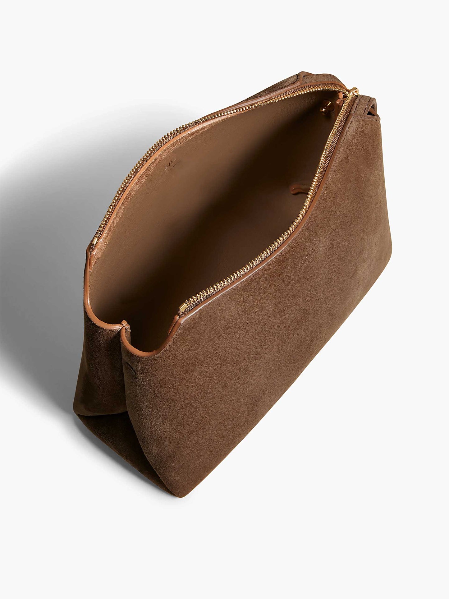 KHAITE - Umhängetasche Lina aus Veloursleder