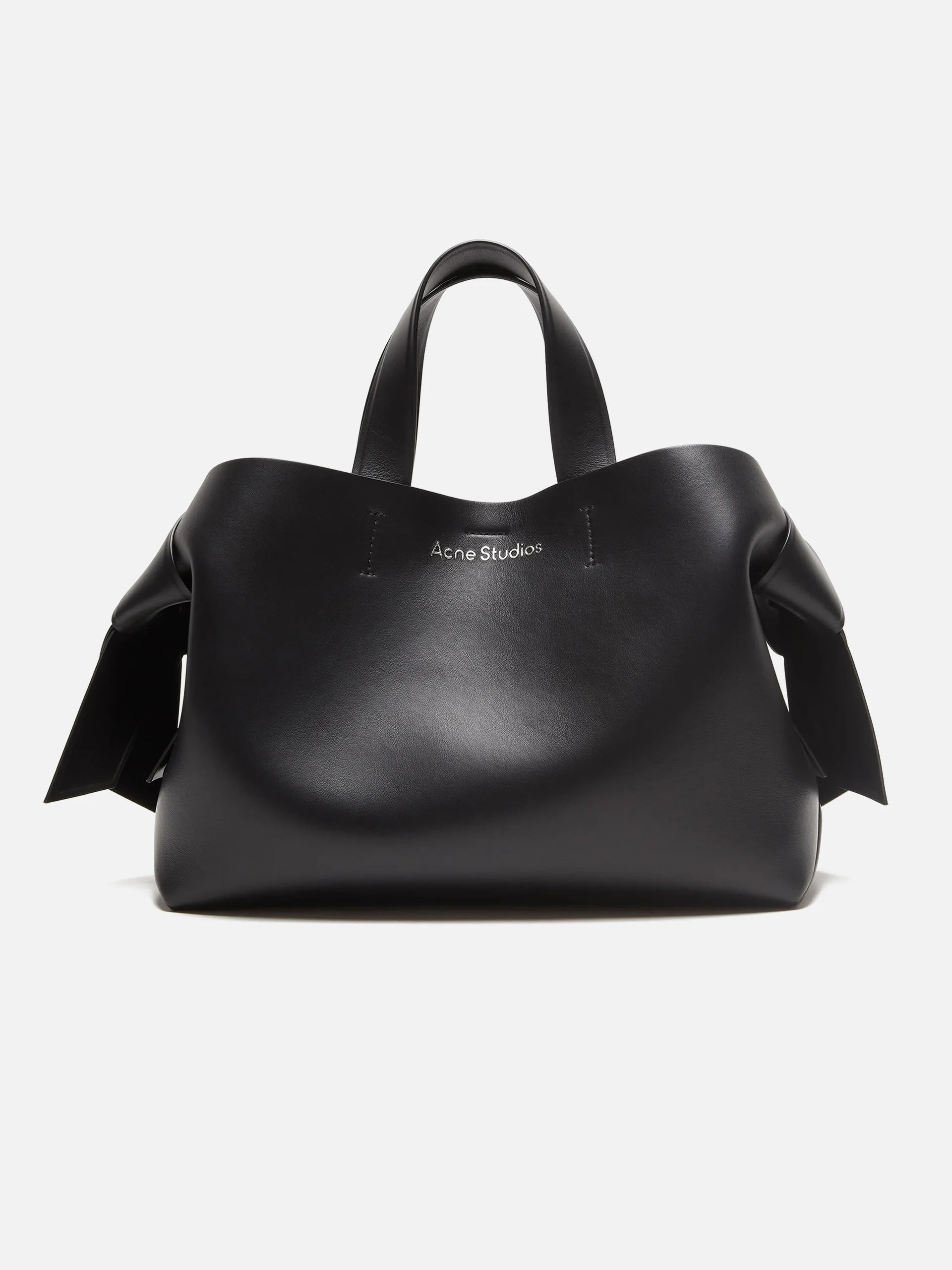 ACNE STUDIOS - Musubi Tote Bag aus Leder in Schwarz - Black