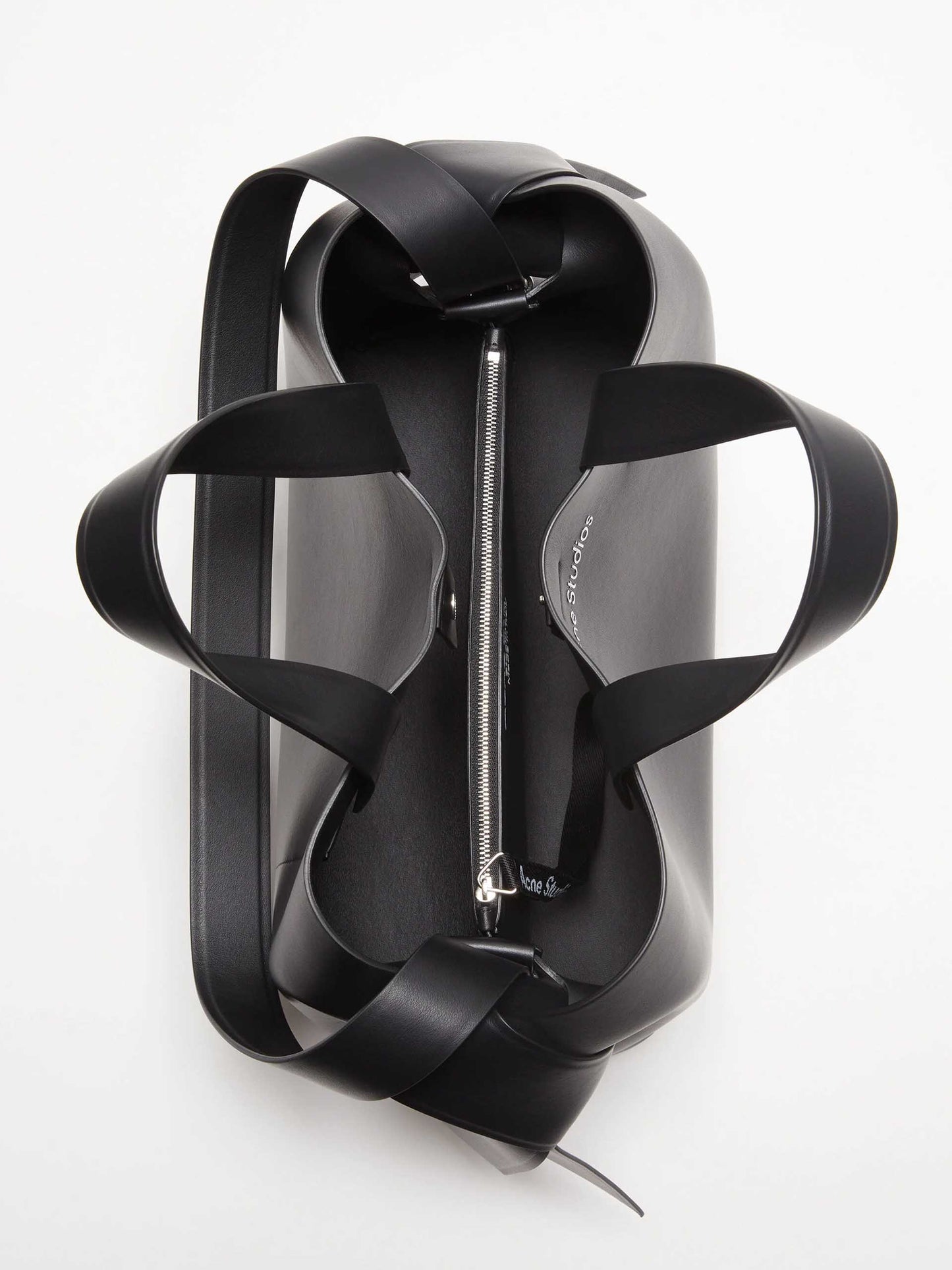 ACNE STUDIOS - Musubi Tote Bag aus Leder in Schwarz - Black